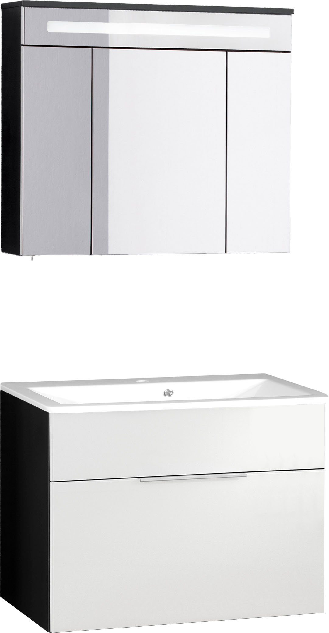 FACKELMANN Waschtisch Waschplatz-Set KARA, 3-teilig