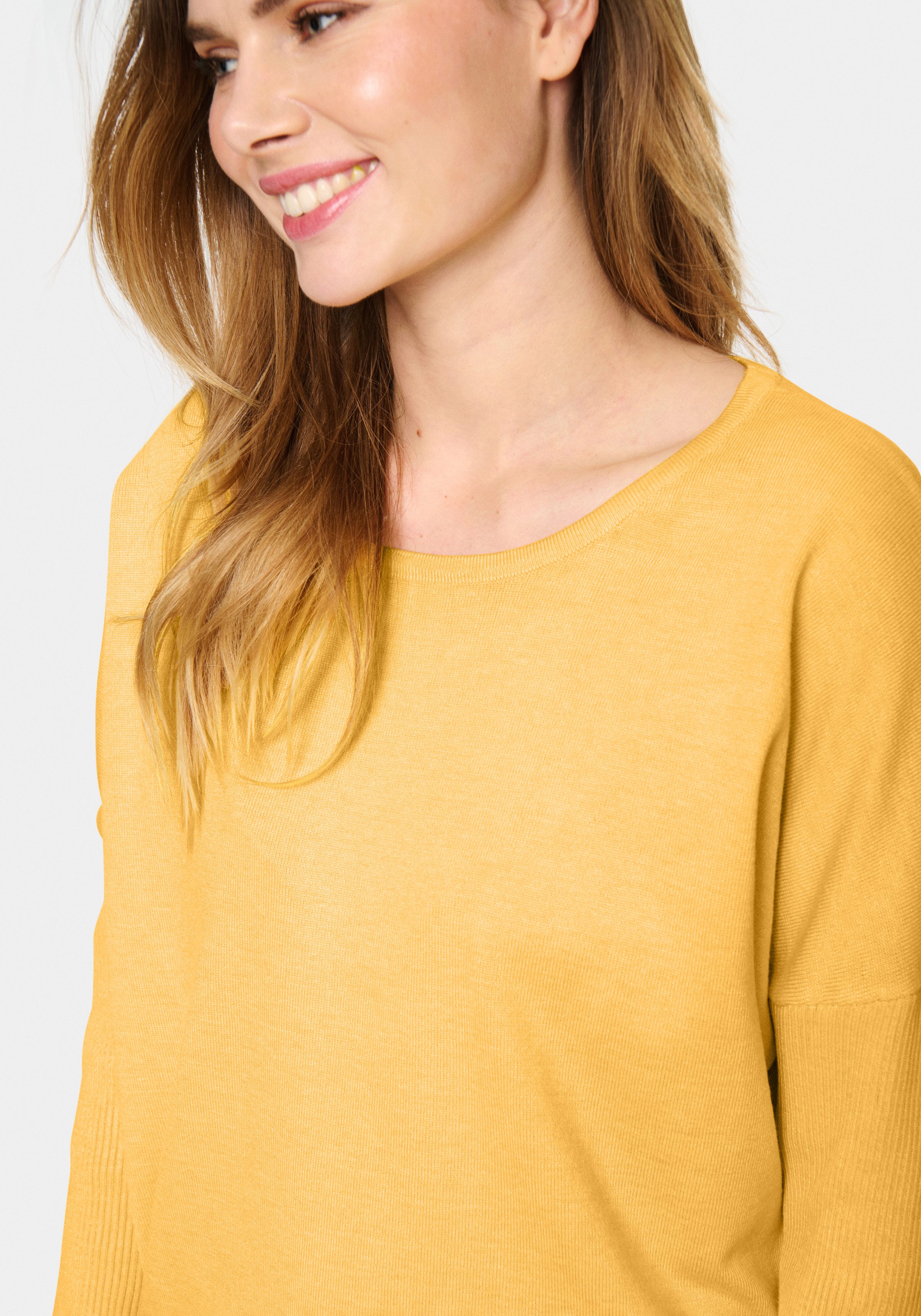 Saint Tropez Rundhalspullover A2561, MilaSZ R-Neck günstig online kaufen