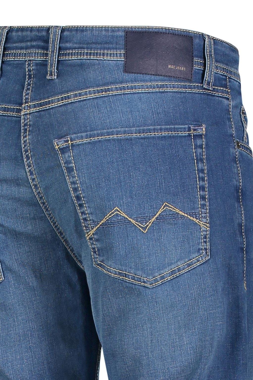 MAC summer 5-Pocket-Jeans MAC mid H459 0501-00-1792 ARNE wash blue