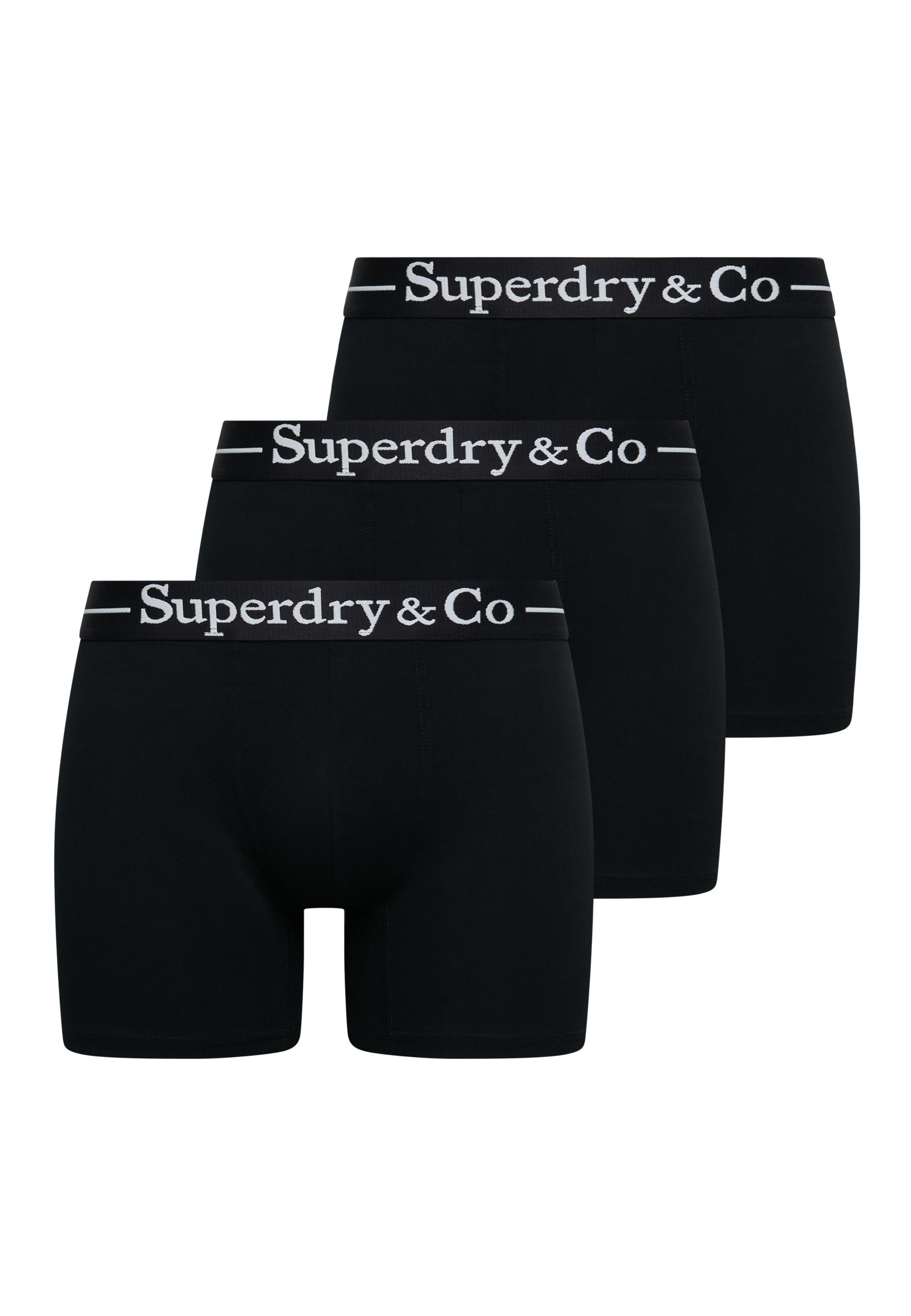Superdry Boxershorts SDRY & CO BOXER TRIPLE PACK (Packung, 3-St) Baumwollmischung, slim fit