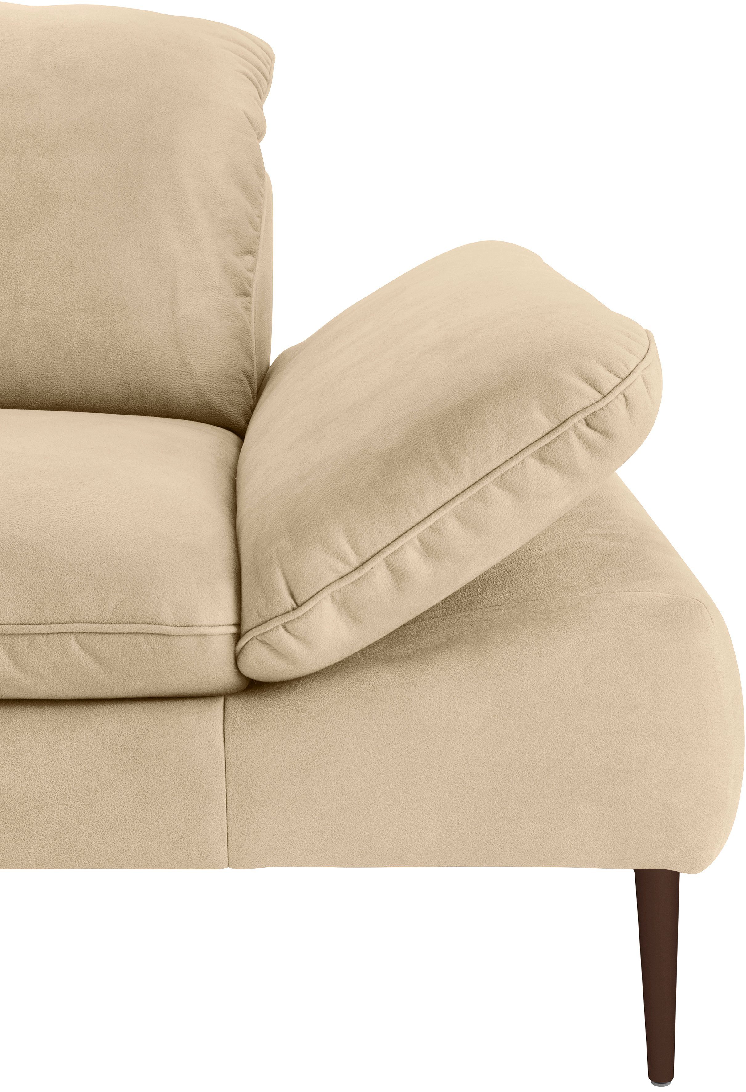 W.SCHILLIG 2-Sitzer enjoy&MORE, 202 Breite Füße cm Sitztiefenverstellung, pulverbeschichtet, bronze