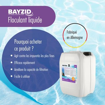 BAYZID Poolpflege 5 L BAYZID® Flockungsmittel flüssig für Pools