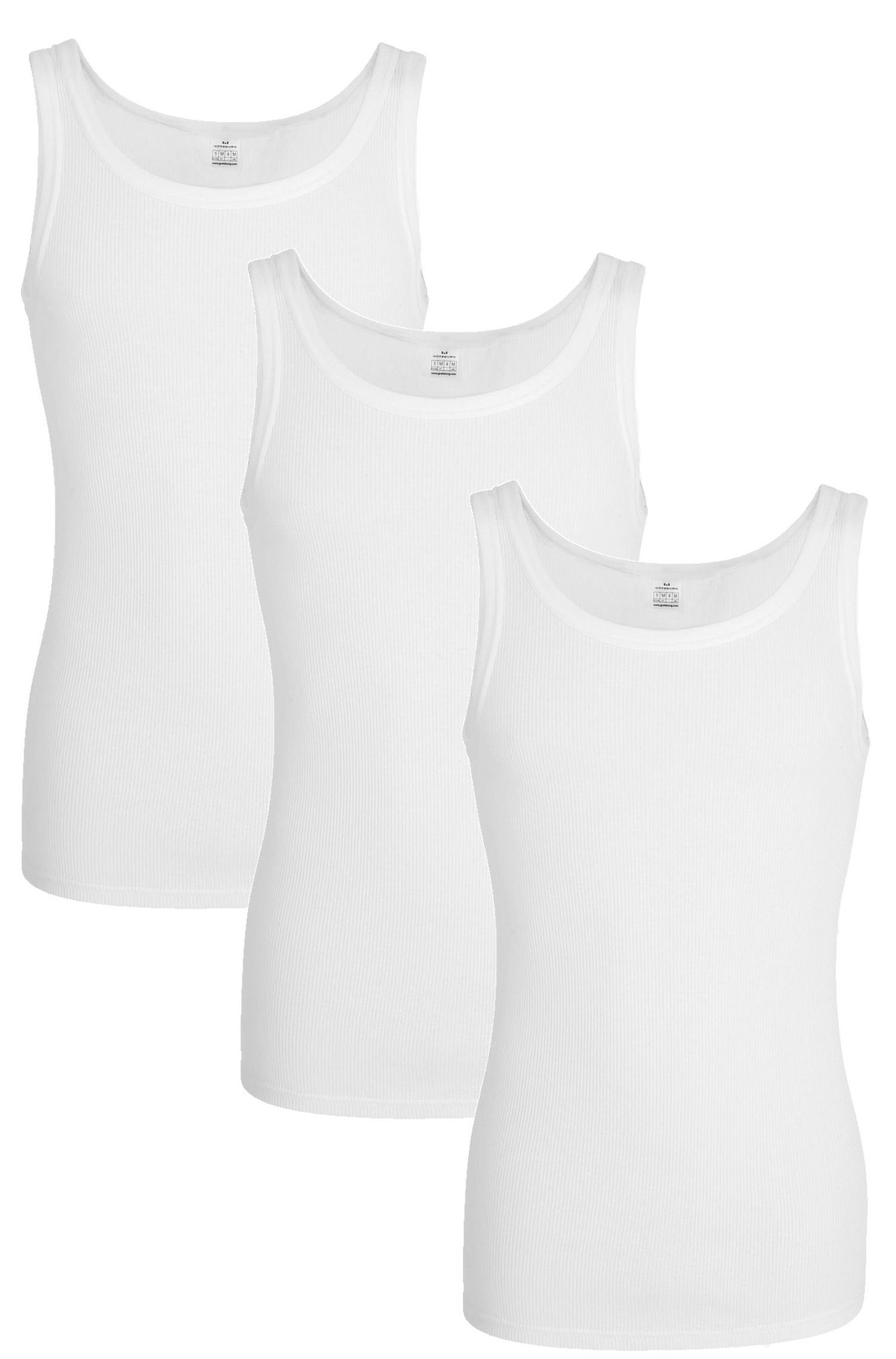 Unterhemd 3er Pack Herren Unterhemden