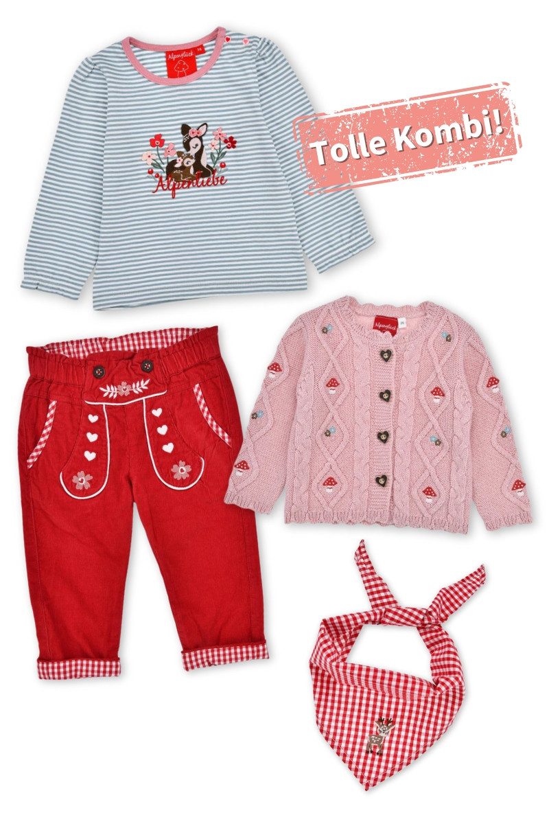 Strickjacke Baby Mädchen Strickjacke 'Be nature' 86960, Candy