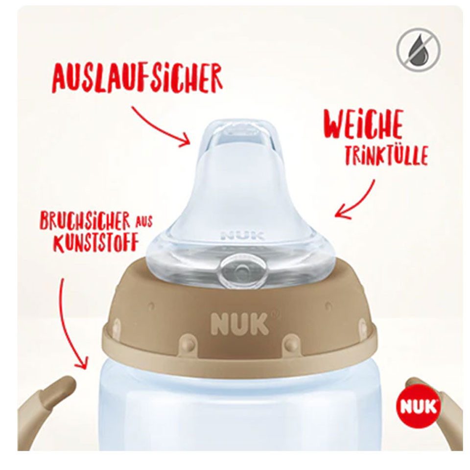 NUK Babyflasche NUK First Choice Trinklernbecher, Trinklernflasche 150ml girl