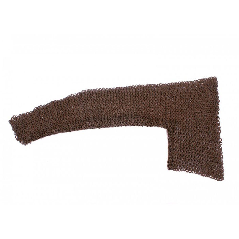 Battle Merchant Ritter-Kostüm 1 Paar Kettenarmschutz, vernietete Rundringe. Rundniete, Ø 8mm, 1,5mm