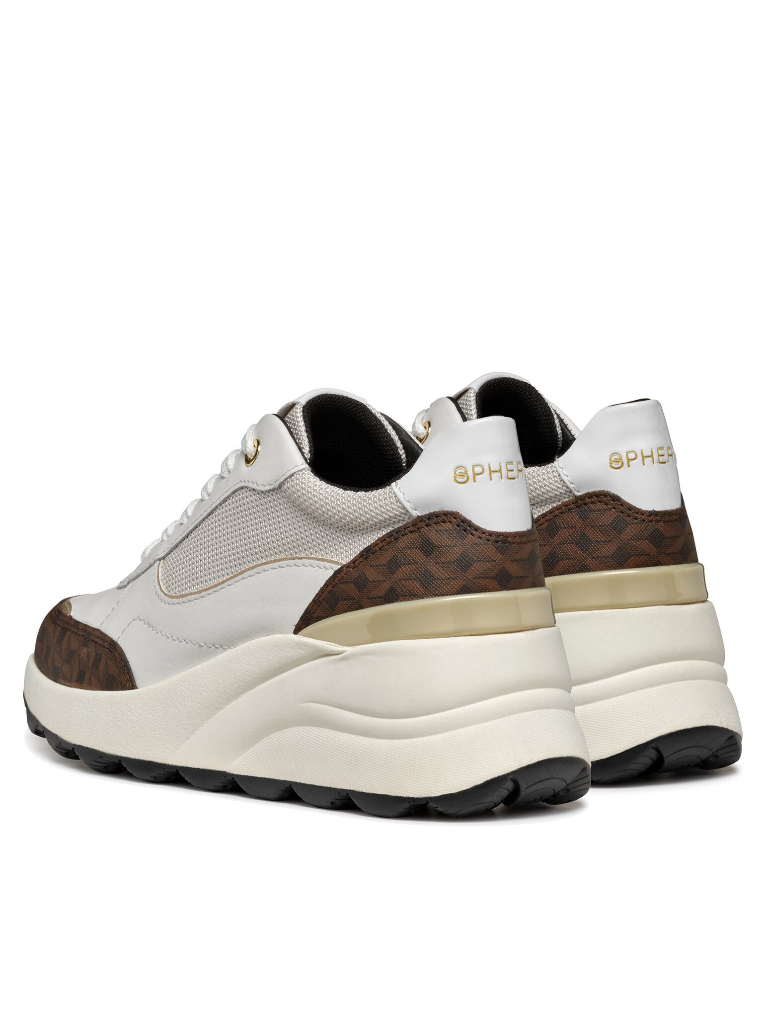 Geox Geox Sneakers D Spherica Ec13 D45WAA 085AS C1352 Weiß Sneaker