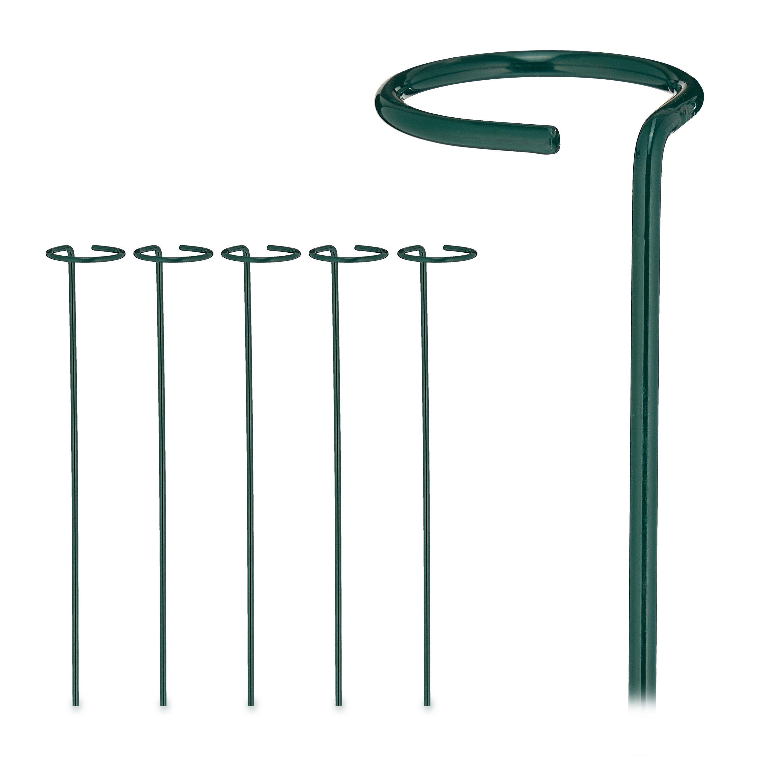 relaxdays Rankhilfe 6er Set Pflanzstäbe aus günstig online kaufen