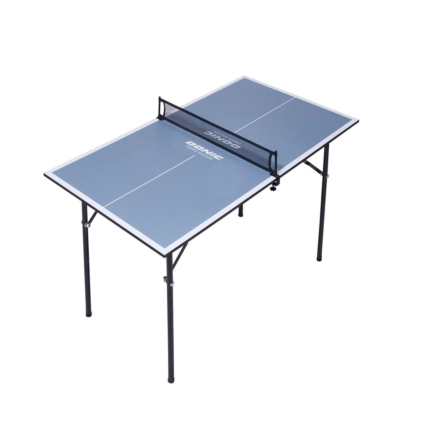 x Donic 110 cm, Tennis grau, Indoor Midi Table 65 Tischtennistisch Tischtennisplatte x 61,5