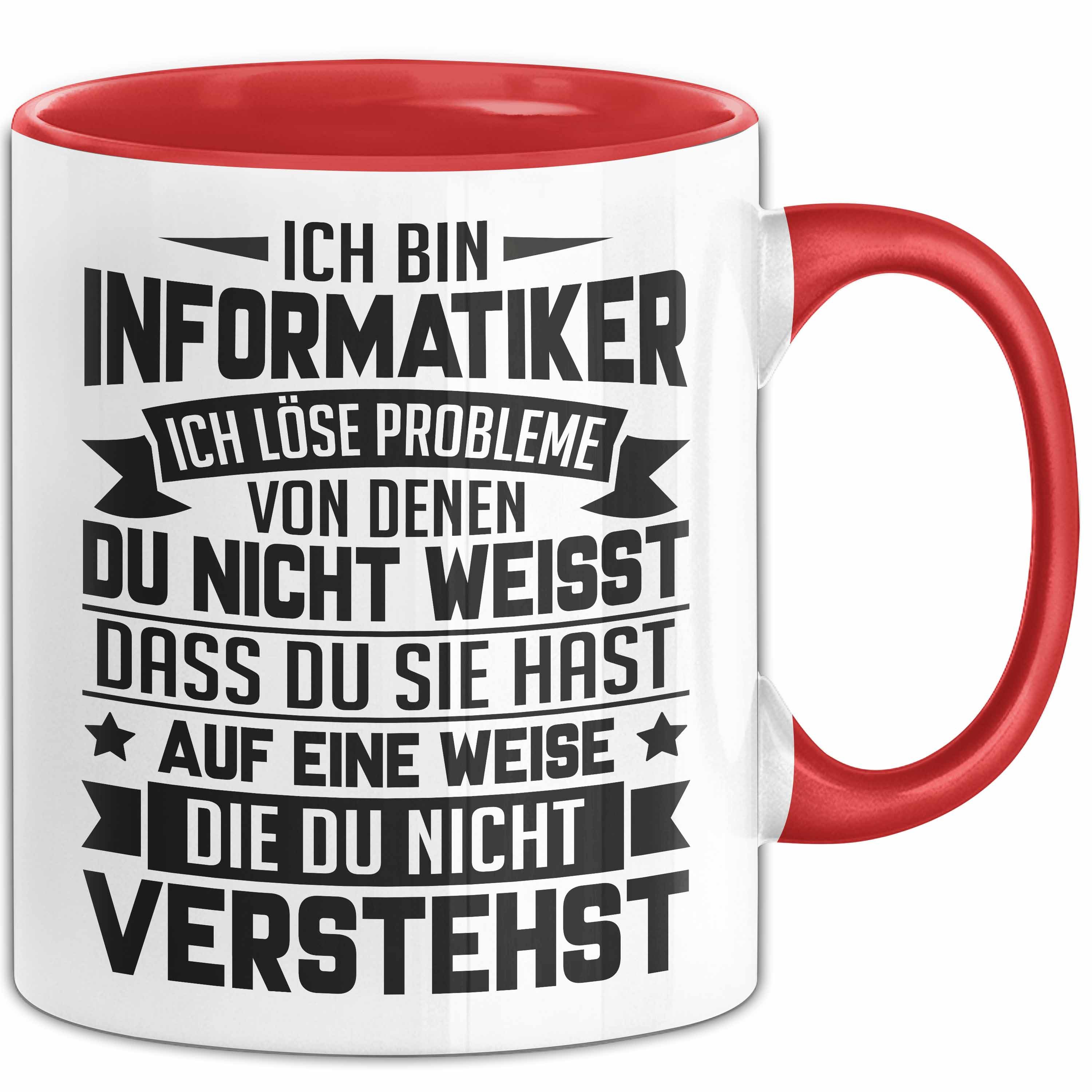 Tasse Informatiker Programmierer Pc Geschenke Ich Bin Informatiker Lustiger