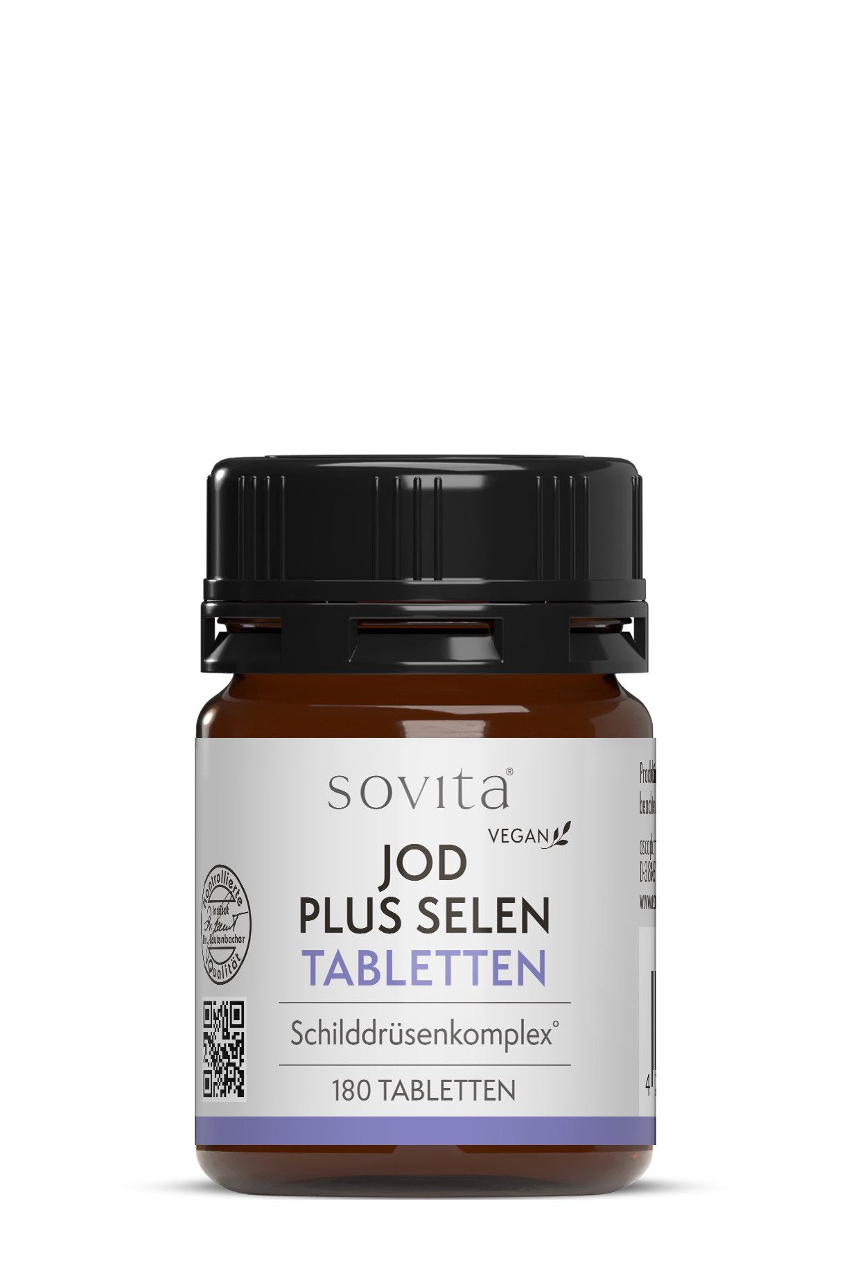 Ascopharm sovita Jod plus Selen Tabletten, 180 Tabletten 1, 1 er