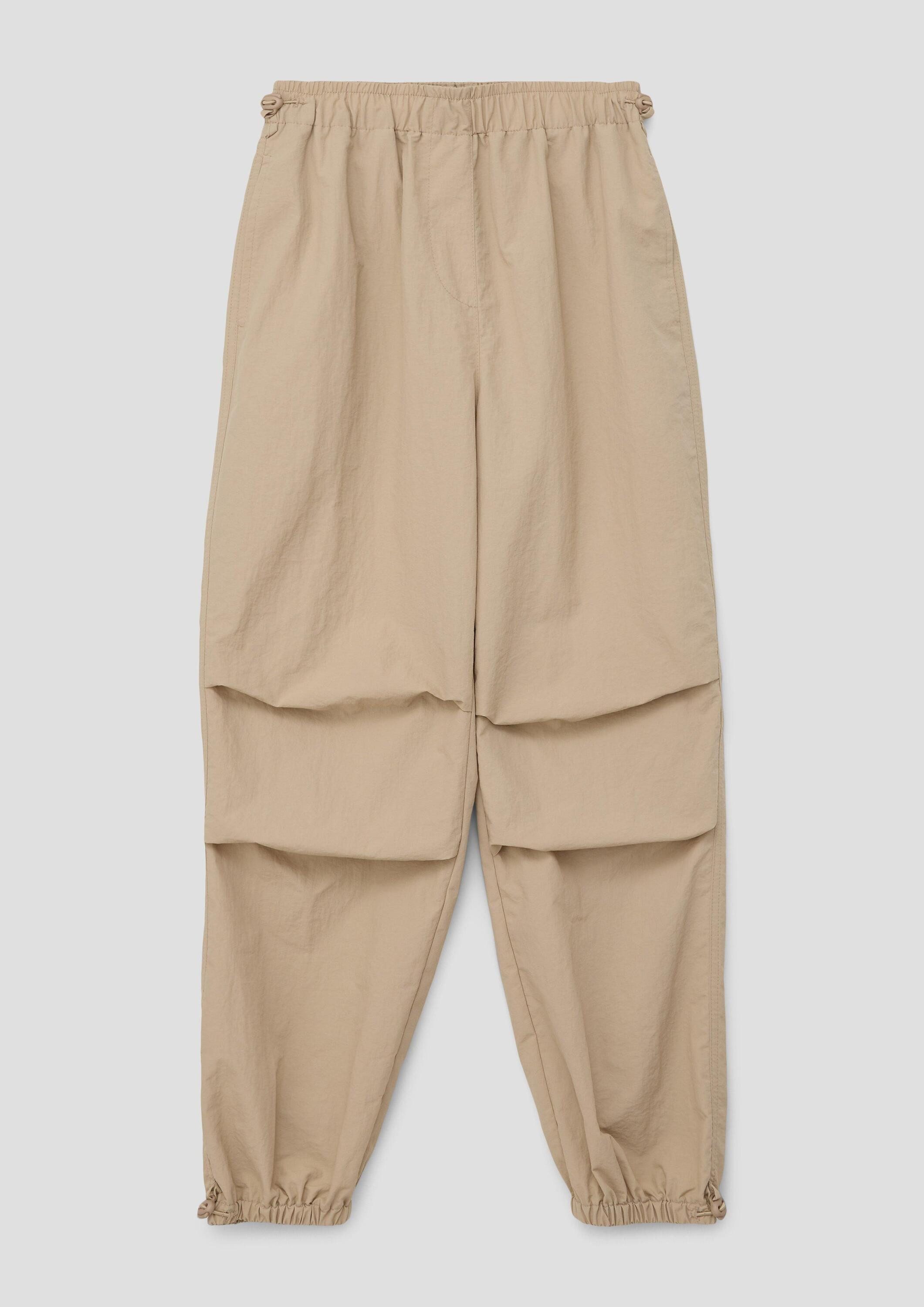 s.Oliver Chinos Hose Parachute Hose mit Gummizug