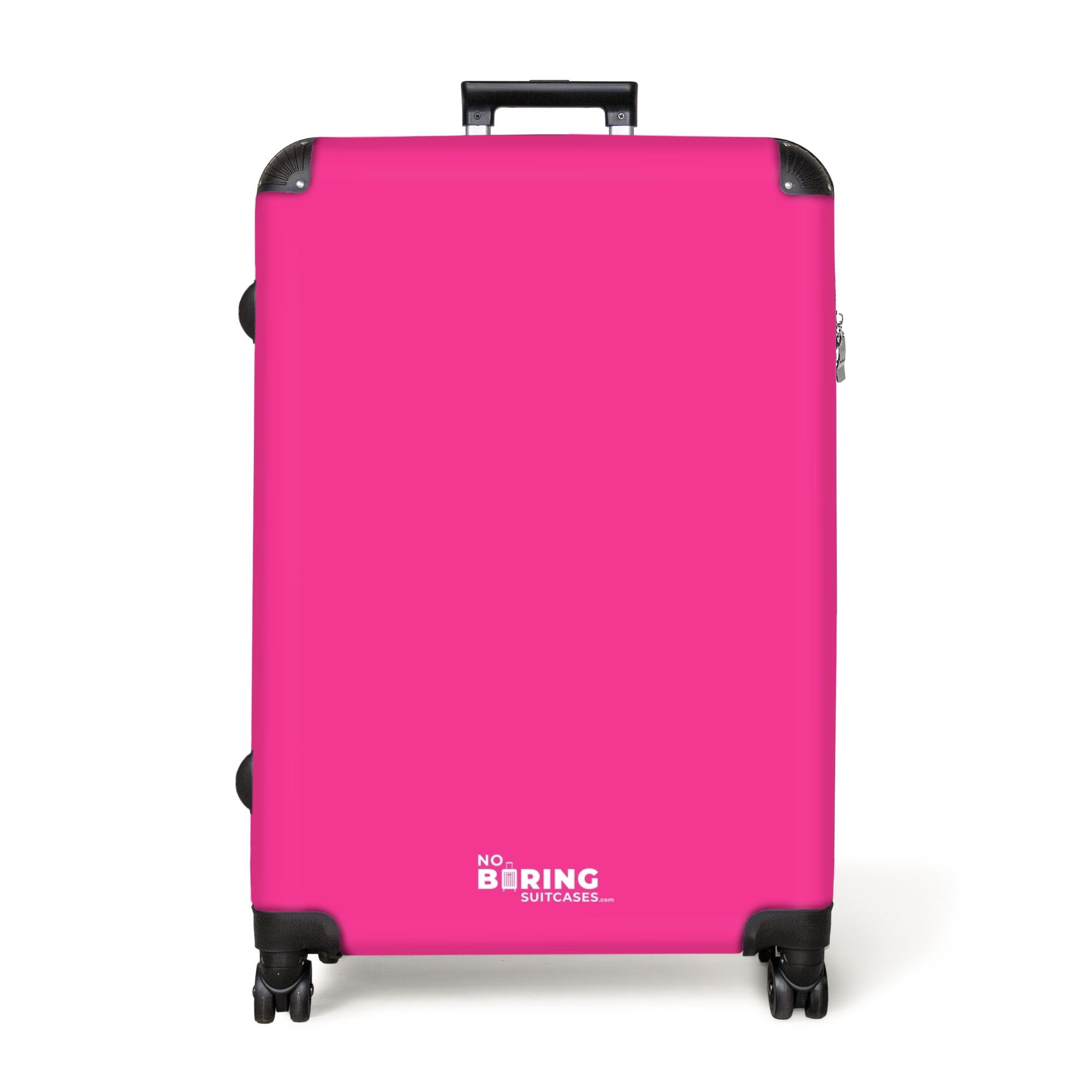 NoBoringSuitcases.com© Hartschalen-Trolley Rosa - Einfarbig 77 günstig online kaufen