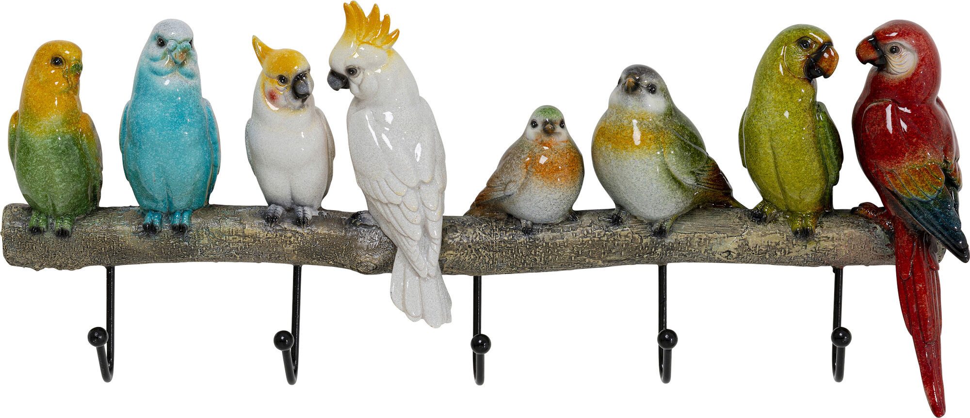 Kare Design Wandgarderobe Wandgarderobe Exotic Birds günstig online kaufen