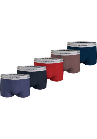 Calvin Klein Underwear Trunk TRUNK 5PK (Packung, 5-St., 5er) mit Logo-Elastikbund