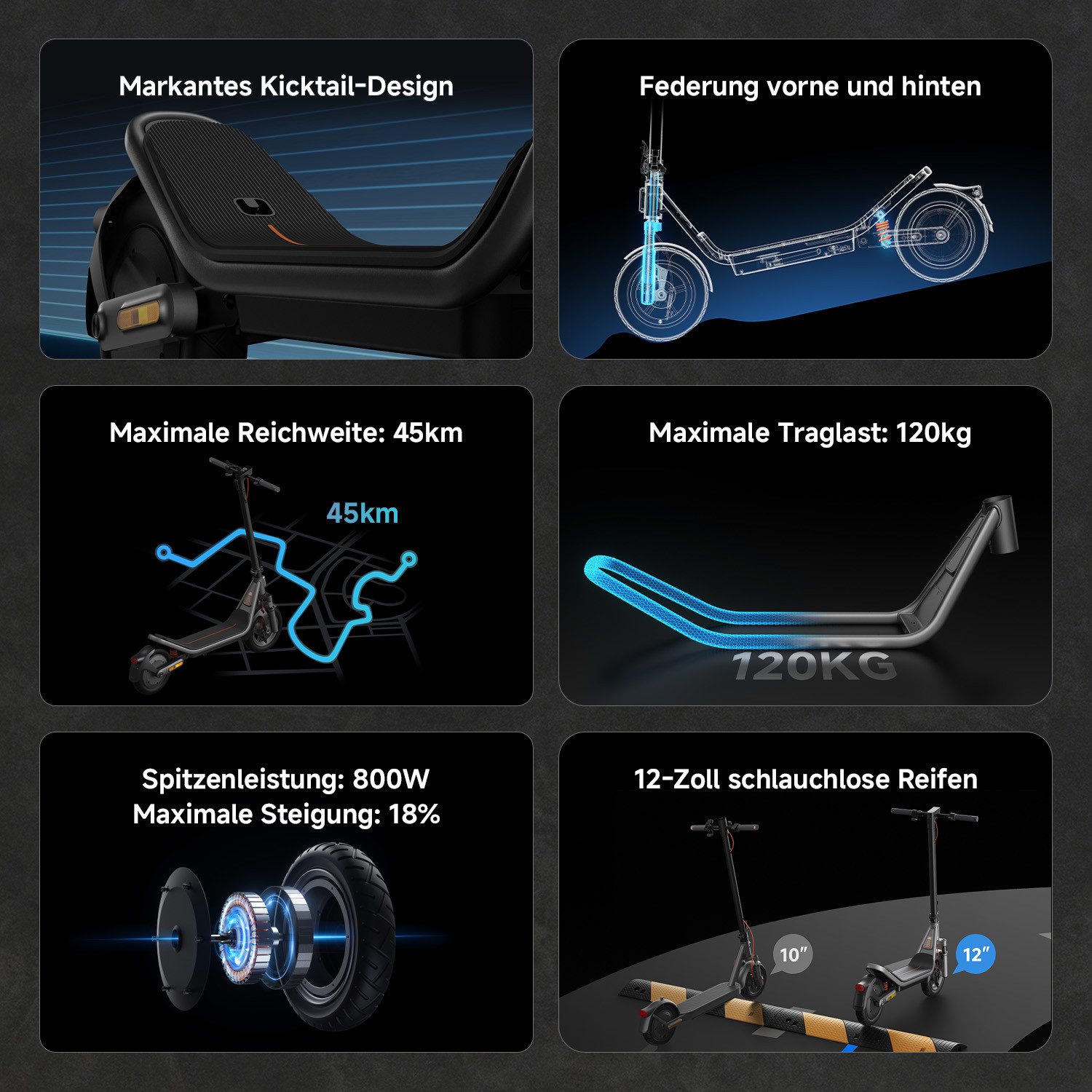 Xiaomi E-Scooter Electric Scooter 6 DE, 20 km/h, Smart Battery Management System (BMS), App‑Anbindung