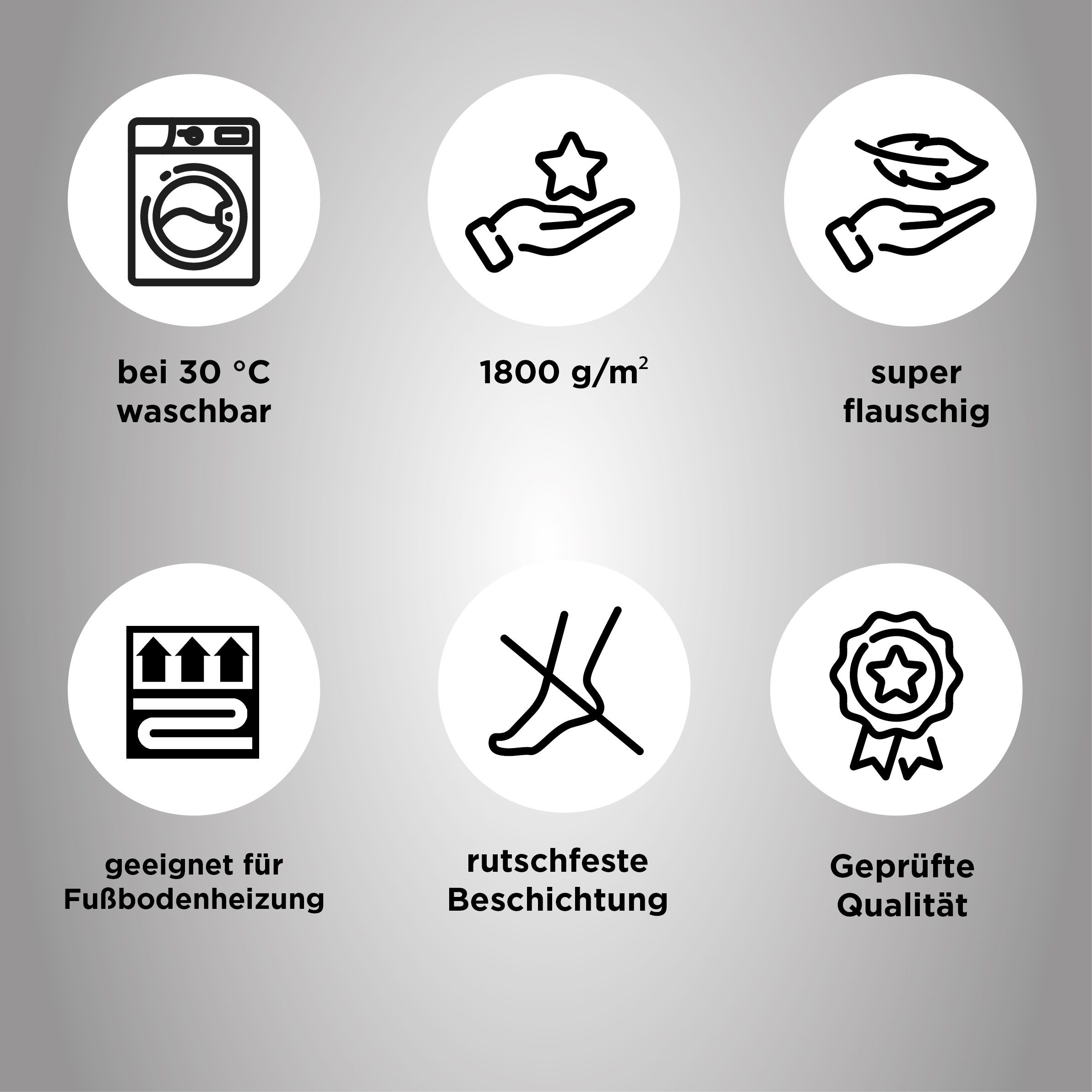 Dyckhoff Badematte Siena, Höhe 30 mm, rutschhemmend beschichtet, fußbodenhe günstig online kaufen