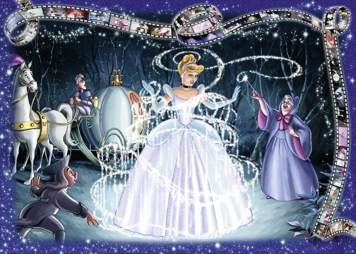 Ravensburger Puzzle Disney Cinderella, in Wald schützt Germany, Puzzleteile, Made weltweit 1000 - - FSC®