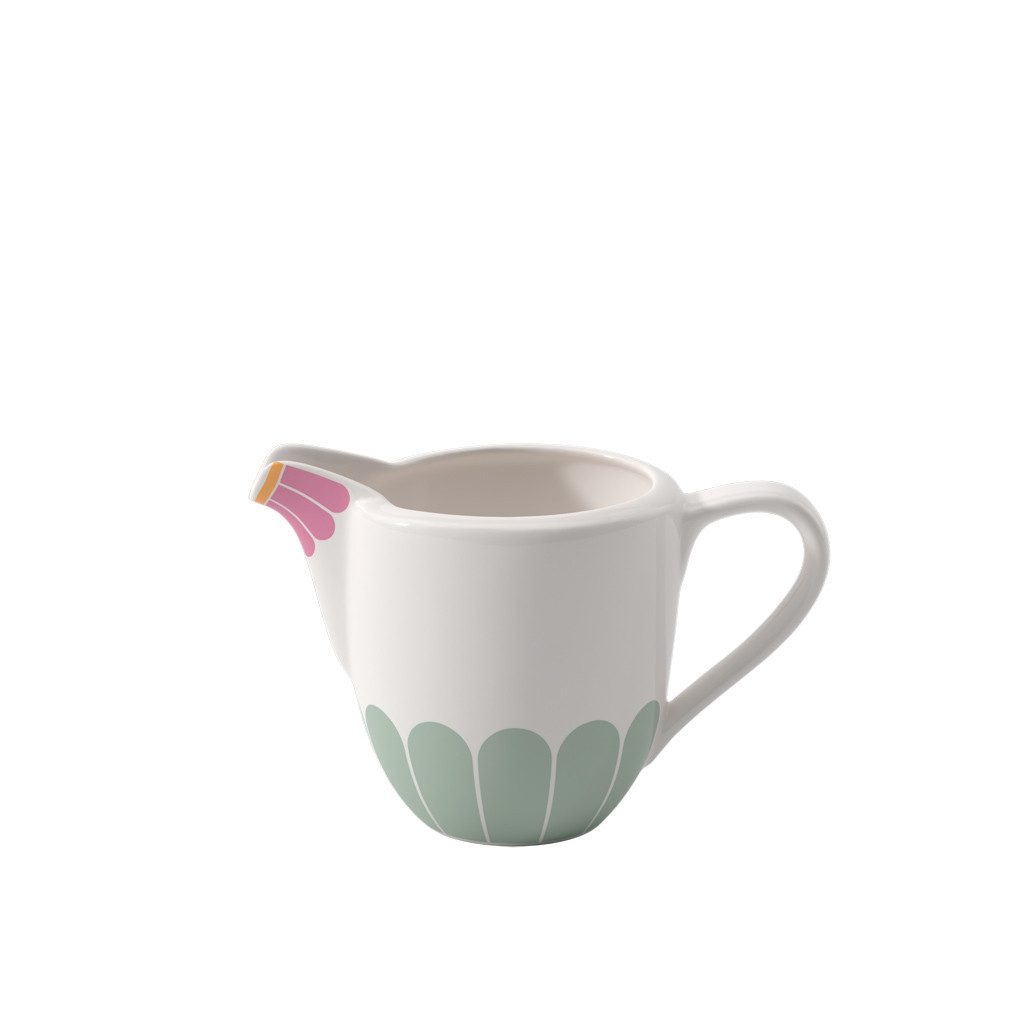 Villeroy & Boch Milchkännchen Fleur couleur Milchkännchen 13,5x8x9cm, (1-St), Premium Porcelain, mikrow.- & spülm.sicher, Made in Germany