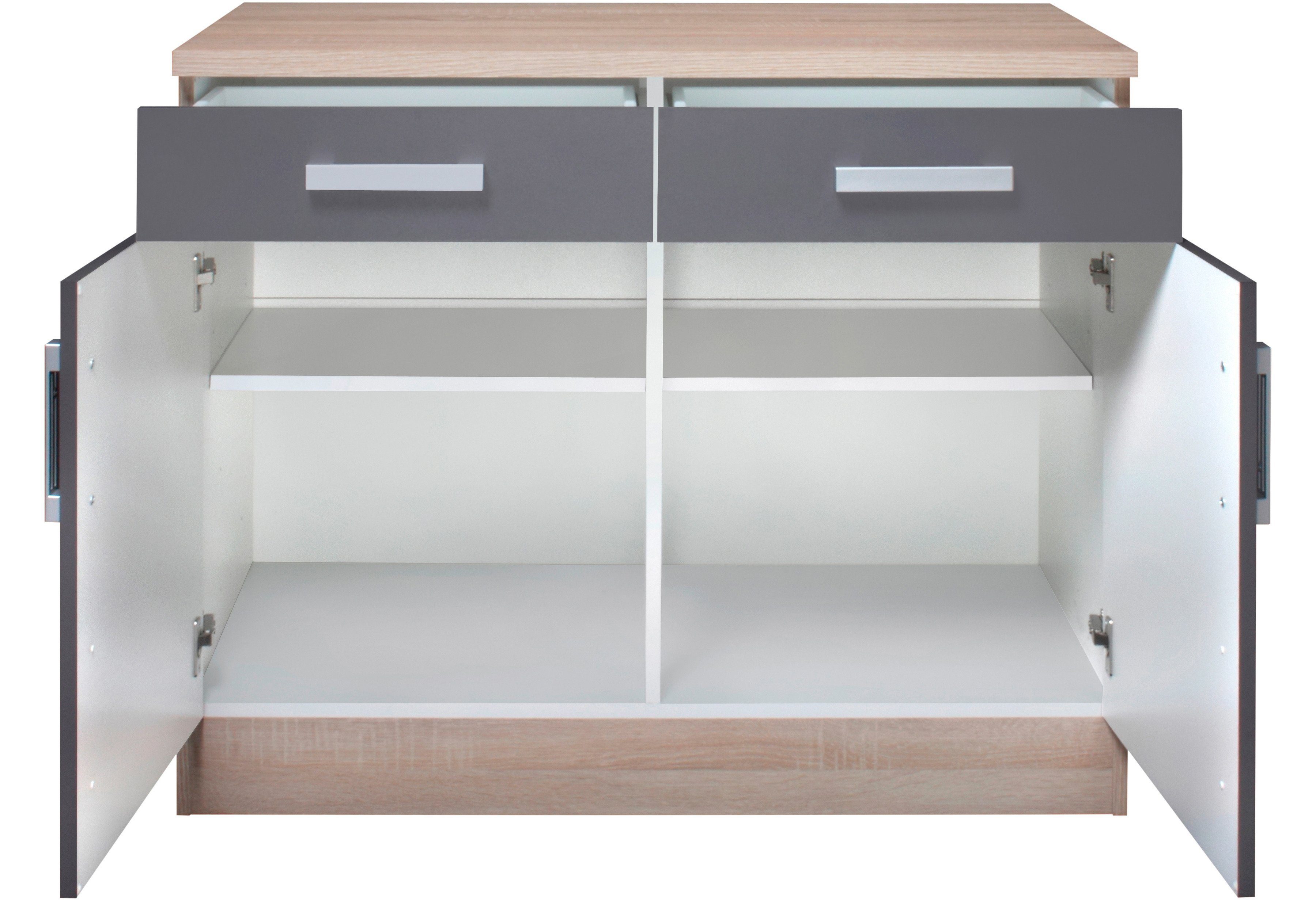 KOCHSTATION Unterschrank KS-Toronto, Breite 100 cm