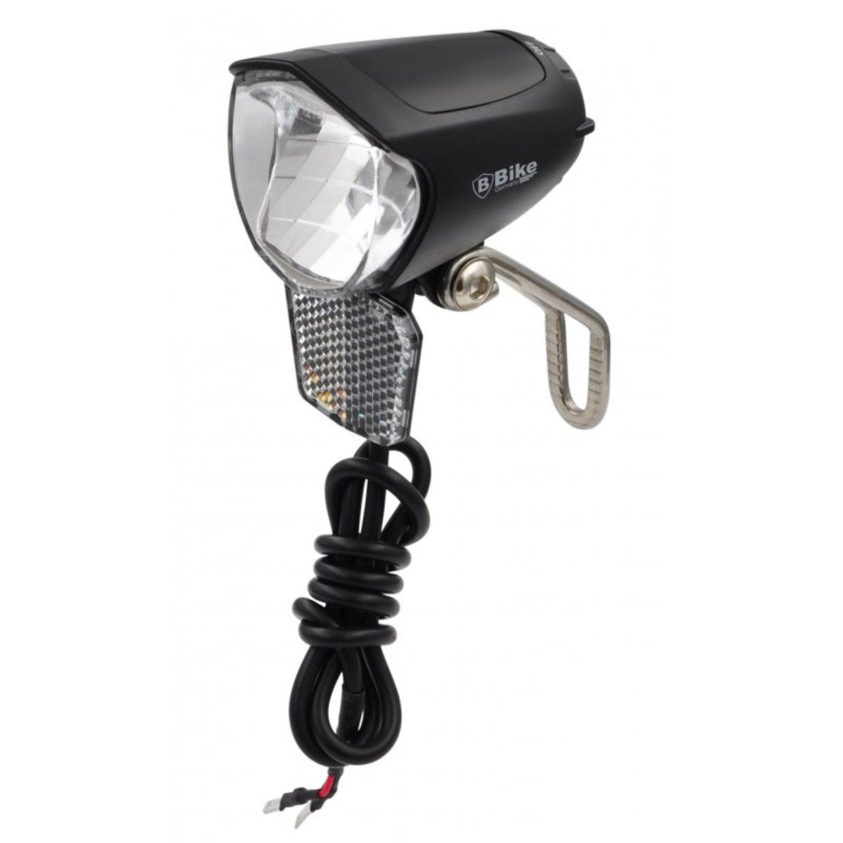 bahama Fahrrad-Frontlicht 35964, Lichtautomatik mit Standlicht und StVZO Zulassung