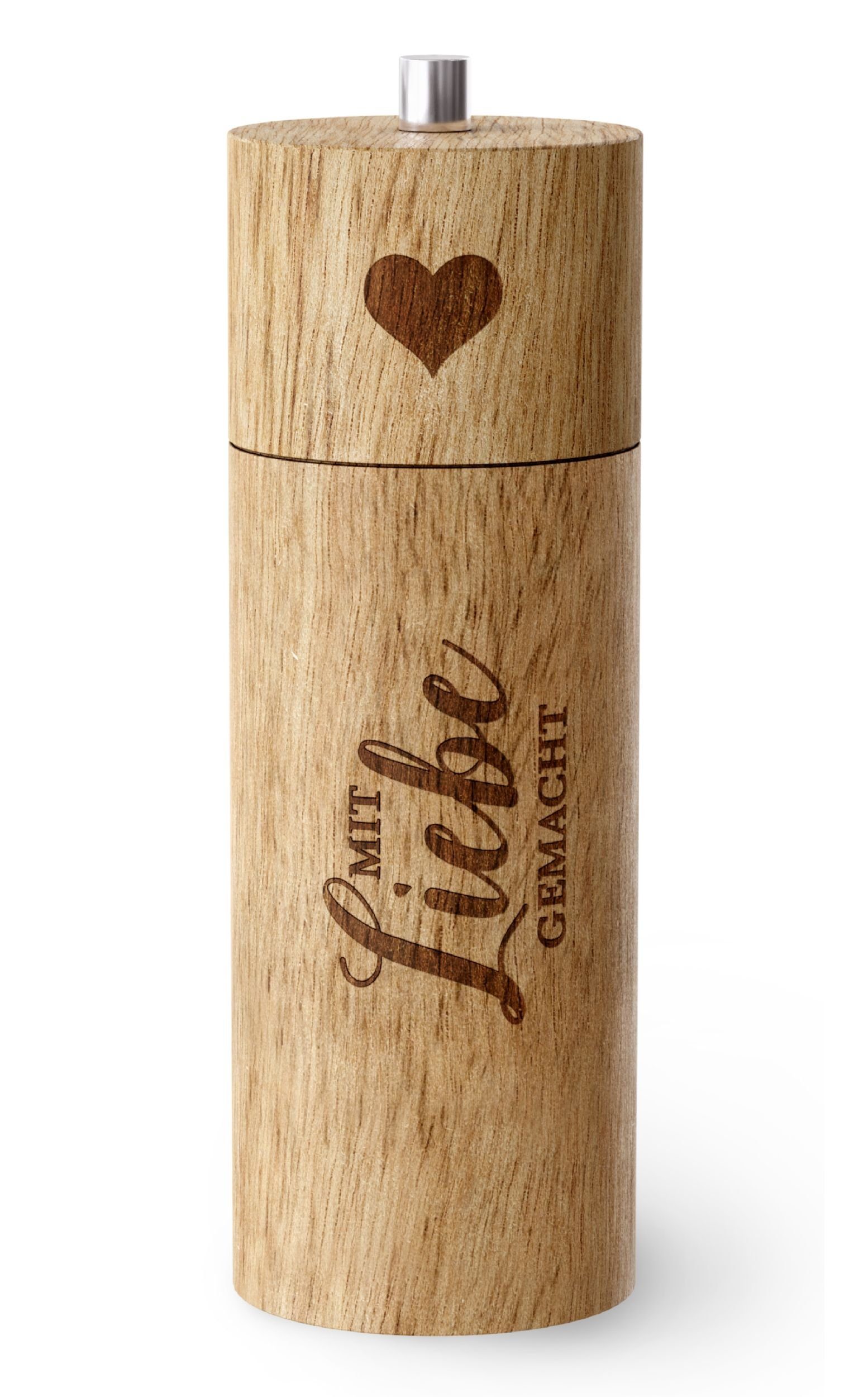 La Vida Salz-/Pfeffermühle Pfeffermühle Gewürzmühle Holz mit Motiv Auswahl La Vida Art: Mit