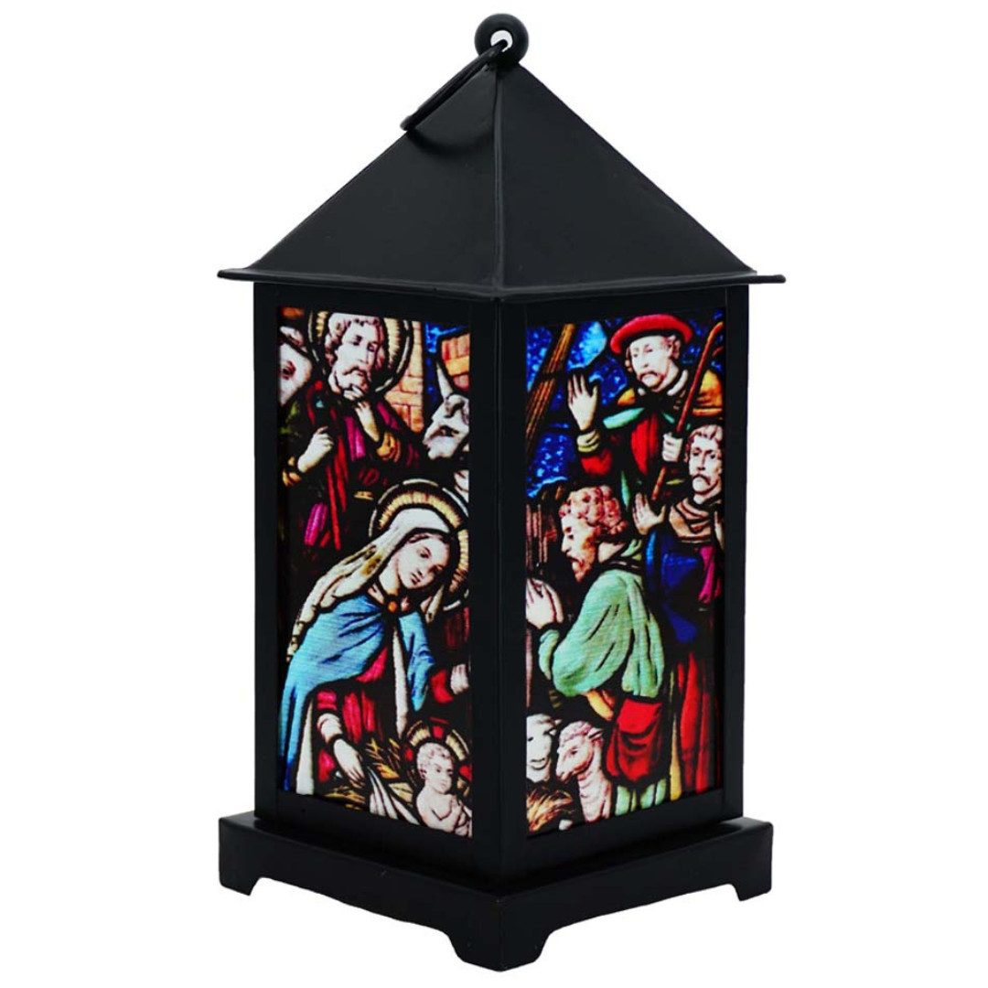 abc HOME LED Laterne Krippenszene, Weihnachten, batteriebetrieben, LED fest günstig online kaufen