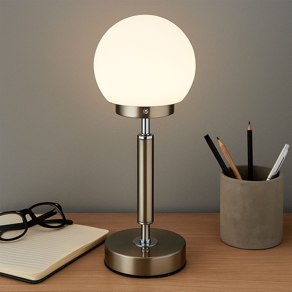 GLOBO LIGHTING LED Tischleuchte, Leuchtmittel nicht inklusive, Kaltweiß, Wa günstig online kaufen