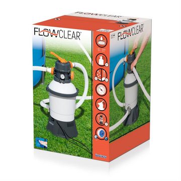 BESTWAY Sandfilteranlage Bestway Flowclear Sandfilteranlage 3.028 l/h, 85 (58515 Flowclear)