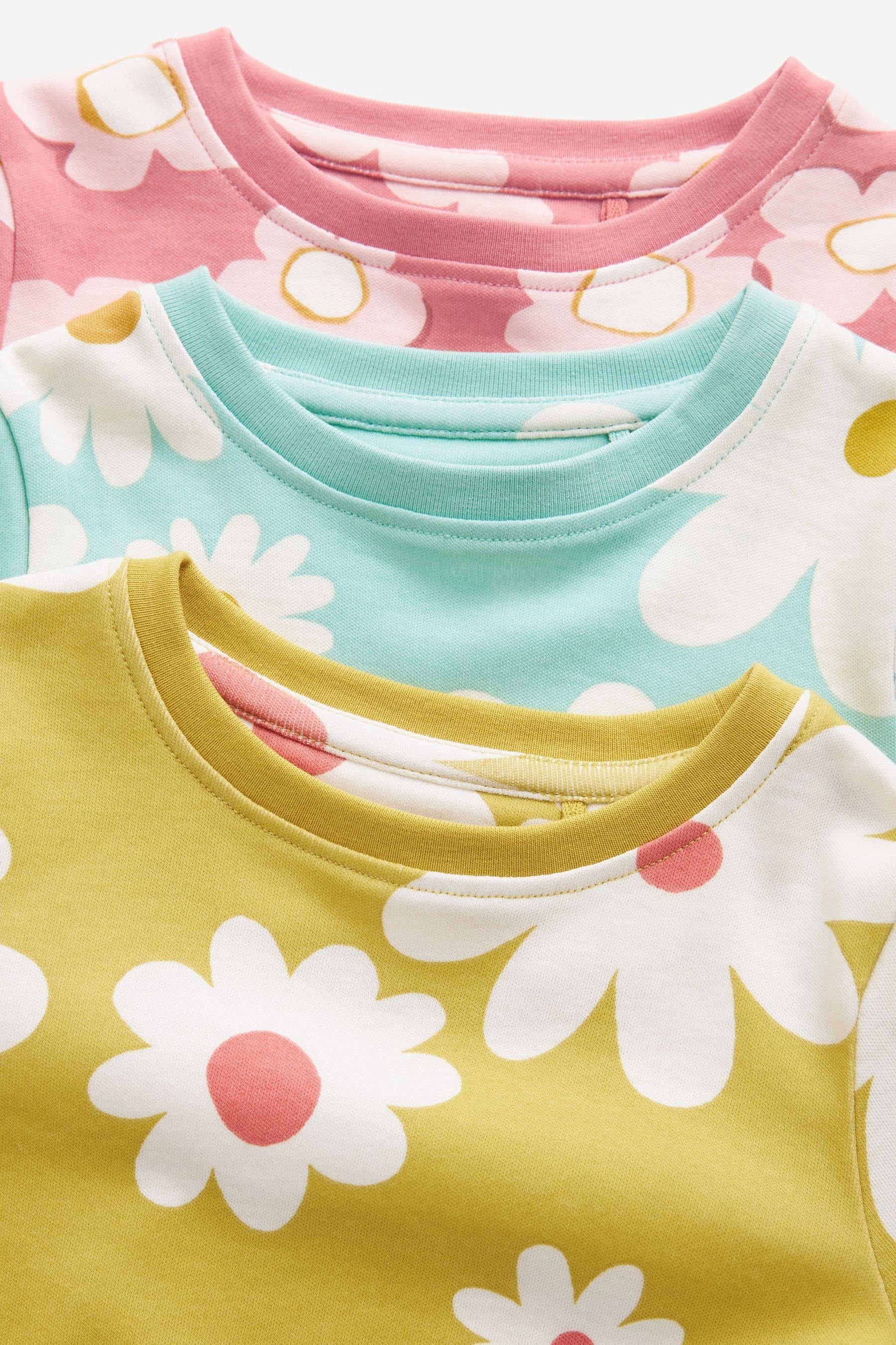 Next Pyjama Multicoloured tlg) (6 Floral Pyjamas im 3-Pack