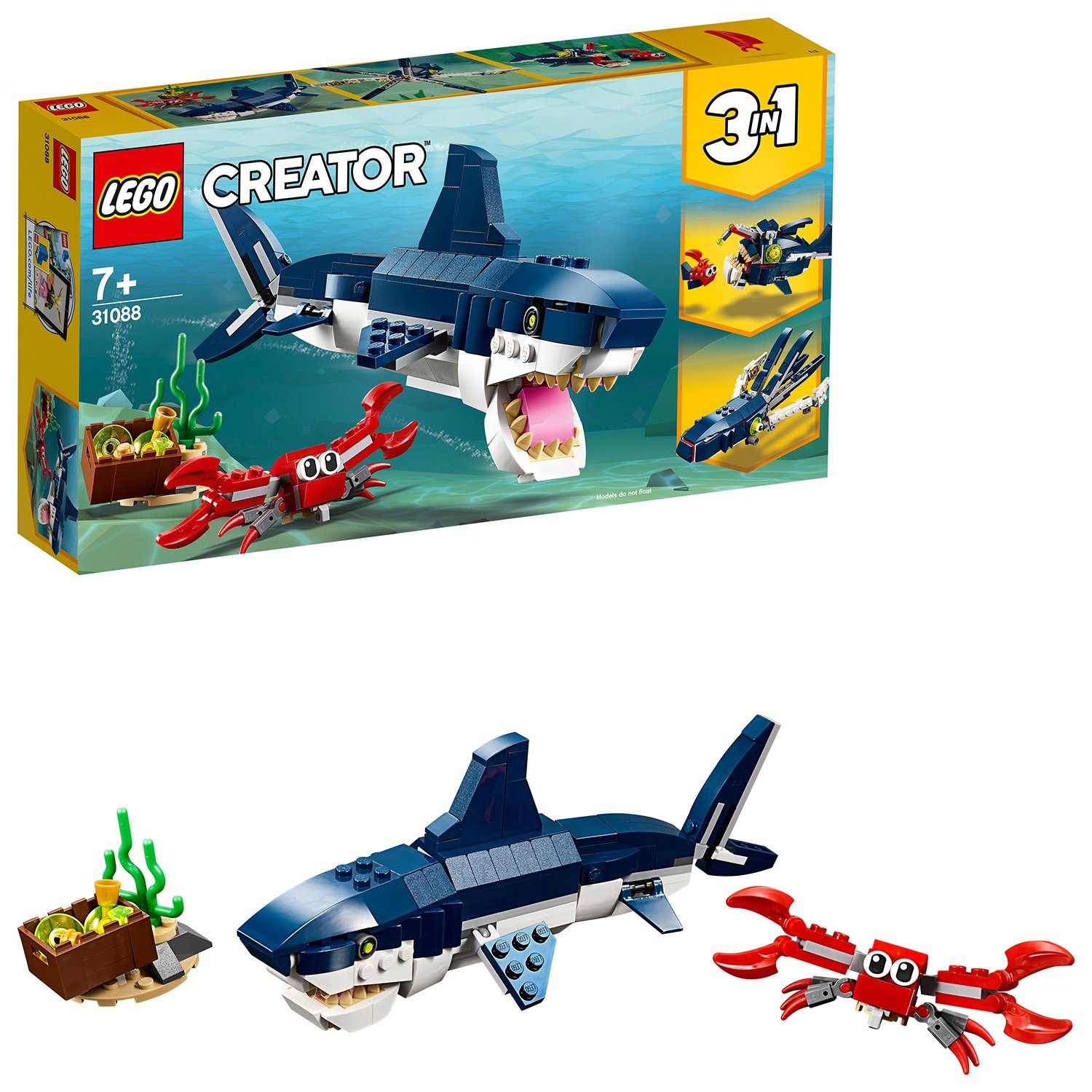 LEGO® LEGO Bewohner der Tiefsee Konstruktionsspielsteine