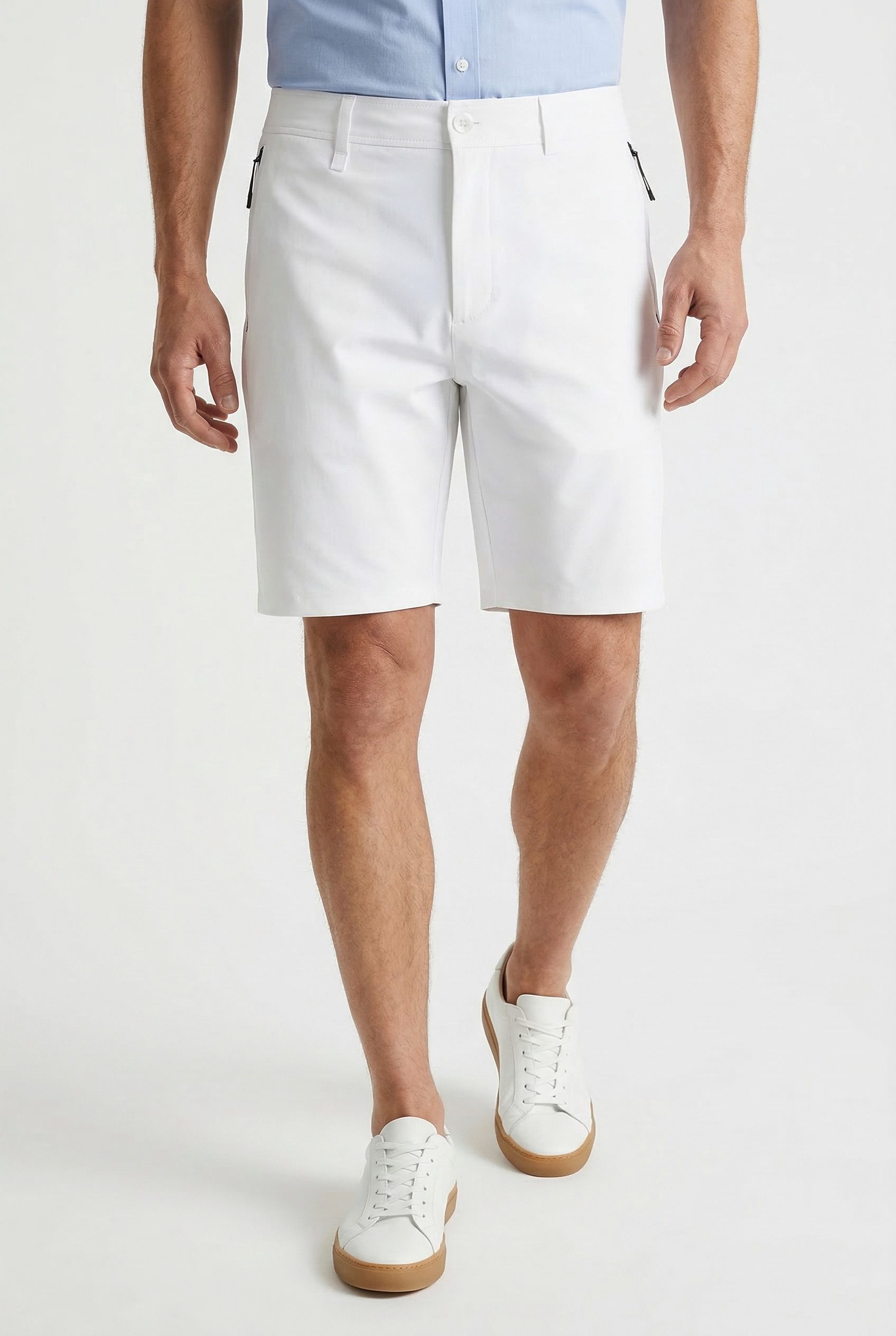BOSS GREEN Shorts Porsche Spirit 70 Capsule Collection Premium Herrenmode Limited, Stretchmaterial, wasserabweisendes Finish