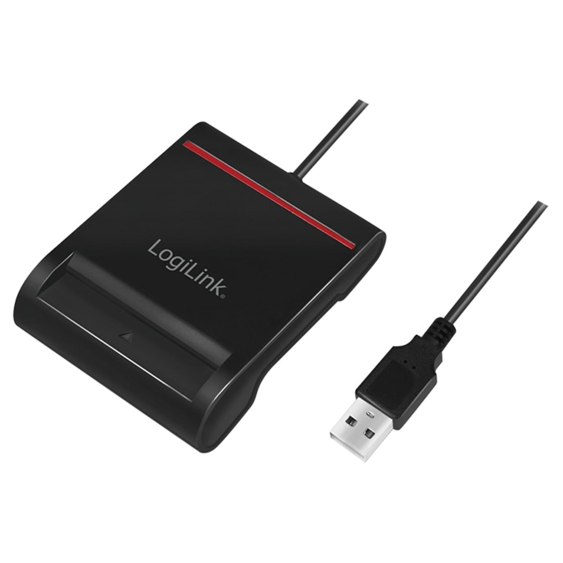LogiLink Personalausweisleser LOGILINK USB2.0-Kartenleser CR0047 für Smart-ID