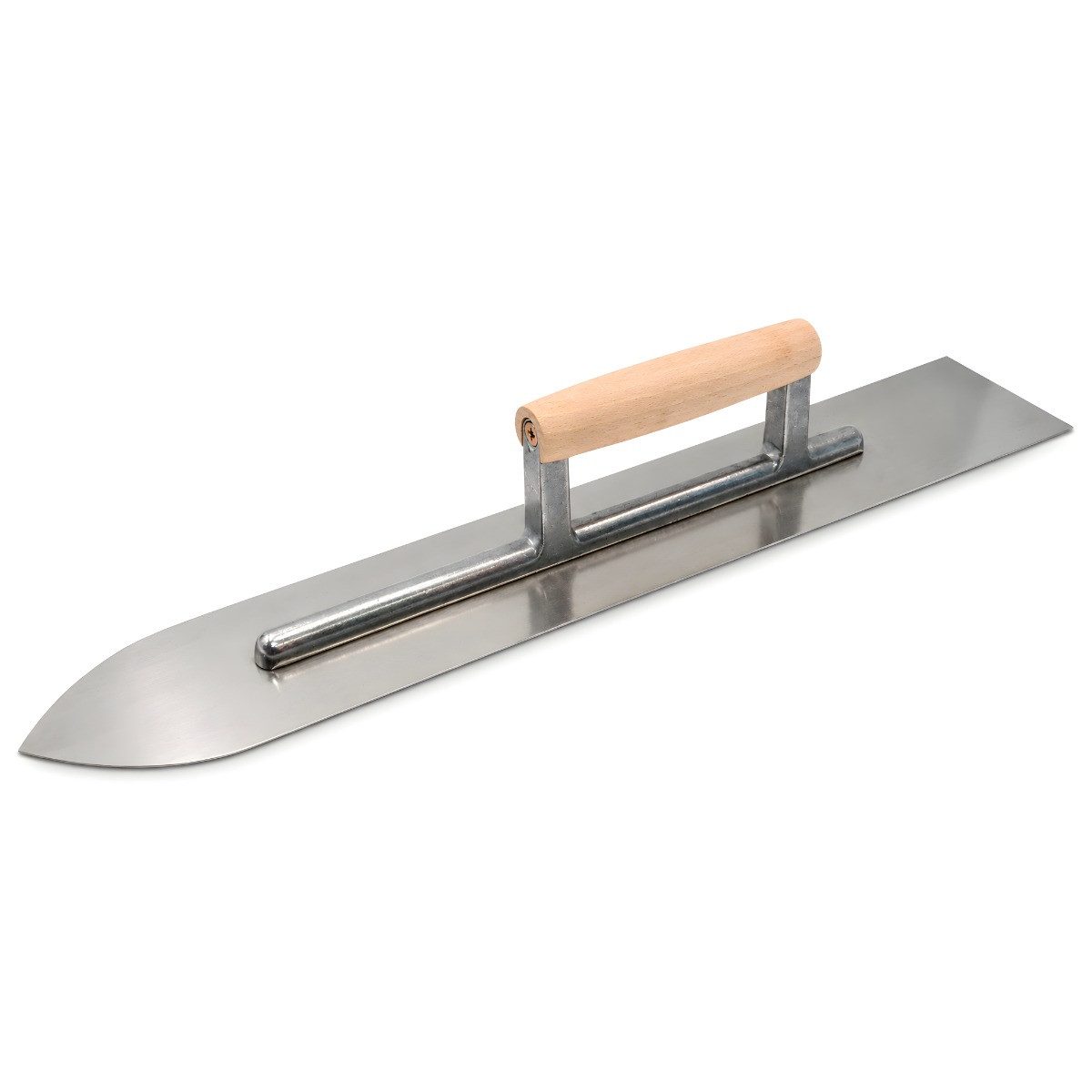 DEWEPRO Bodenlegerkelle DEWEPRO Bodenlegerkelle Steinholzglätter - 1,2mm Edelstahlblatt, 500m