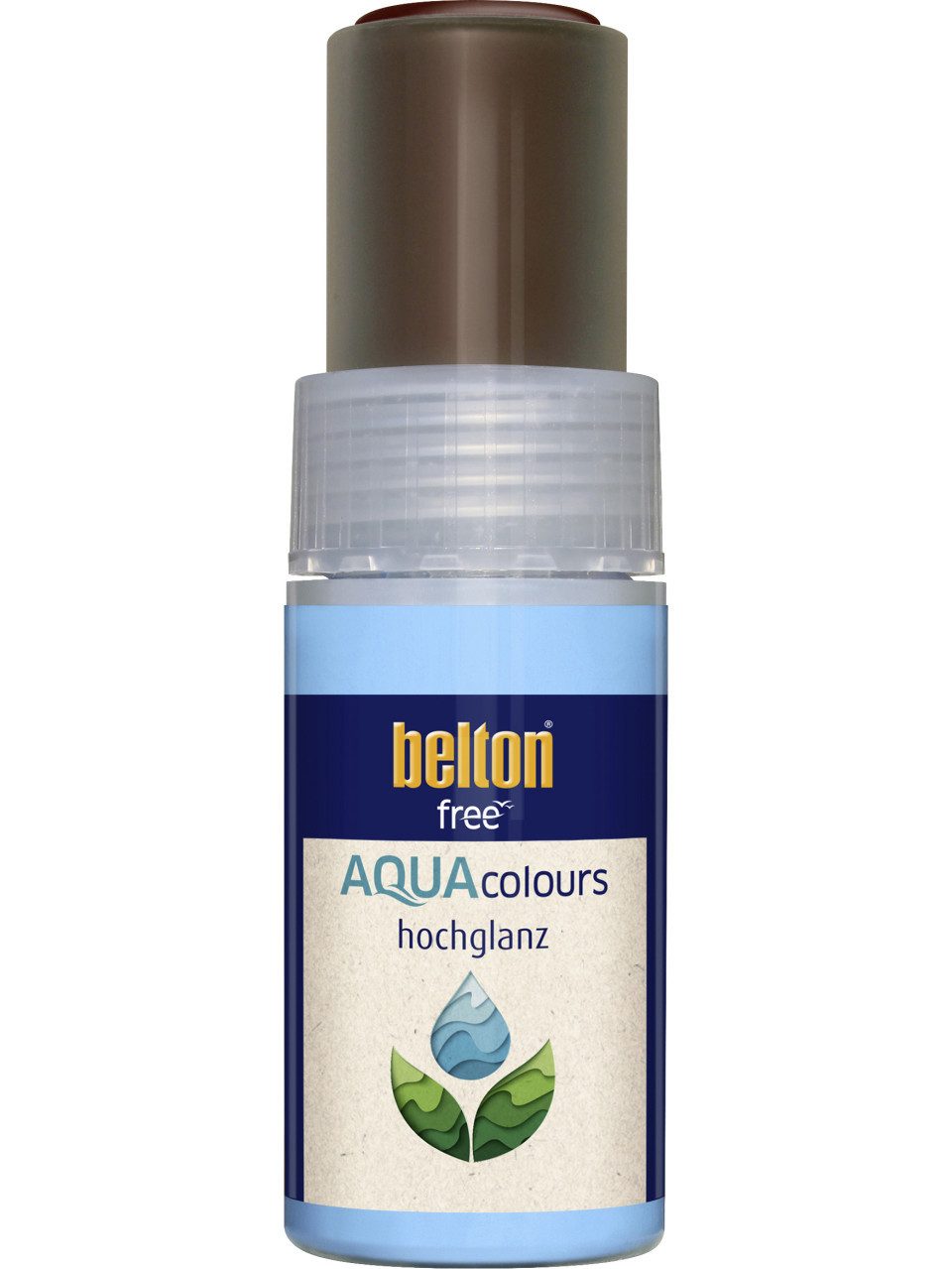 belton Acryl-Buntlack belton free Lackstift AQUAcolours 9 ml schokobraun