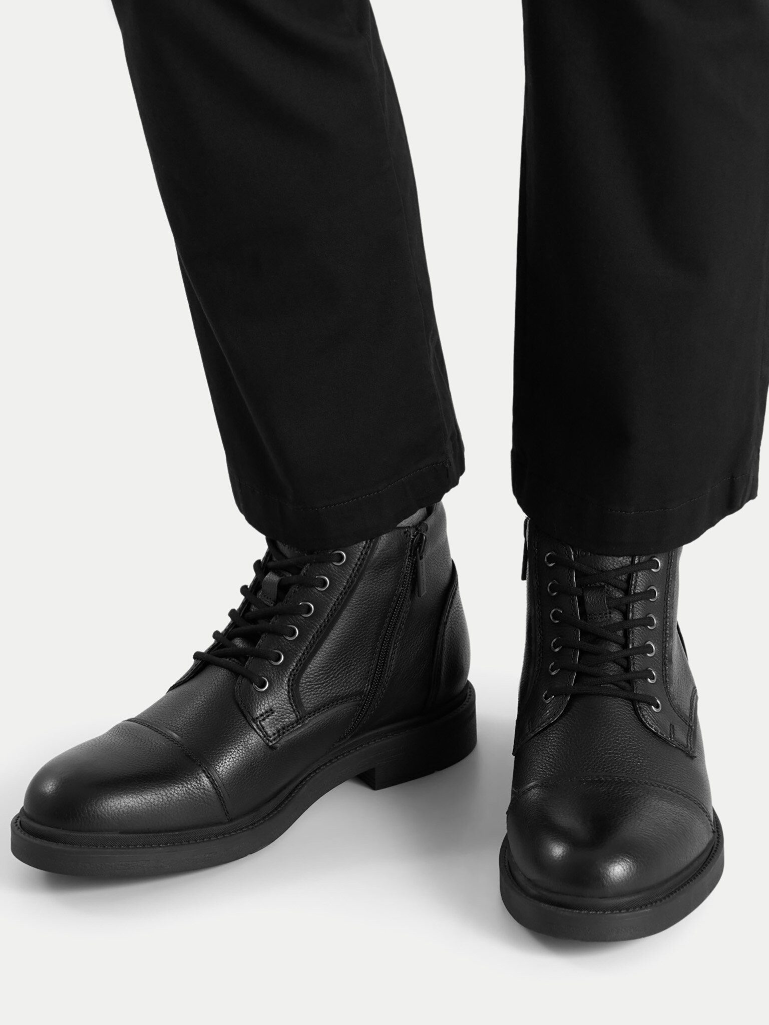 GINO ROSSI Gino Rossi Schnürschuhe Herren FERYD-25 MI08 Schwarz Schnürboots günstig online kaufen