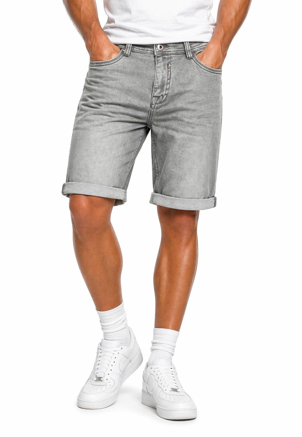 SUBLEVEL Bermudas Herren Jeans Shorts Denim kurze Hose Bermuda Freizeit 5 Pocket Sommer