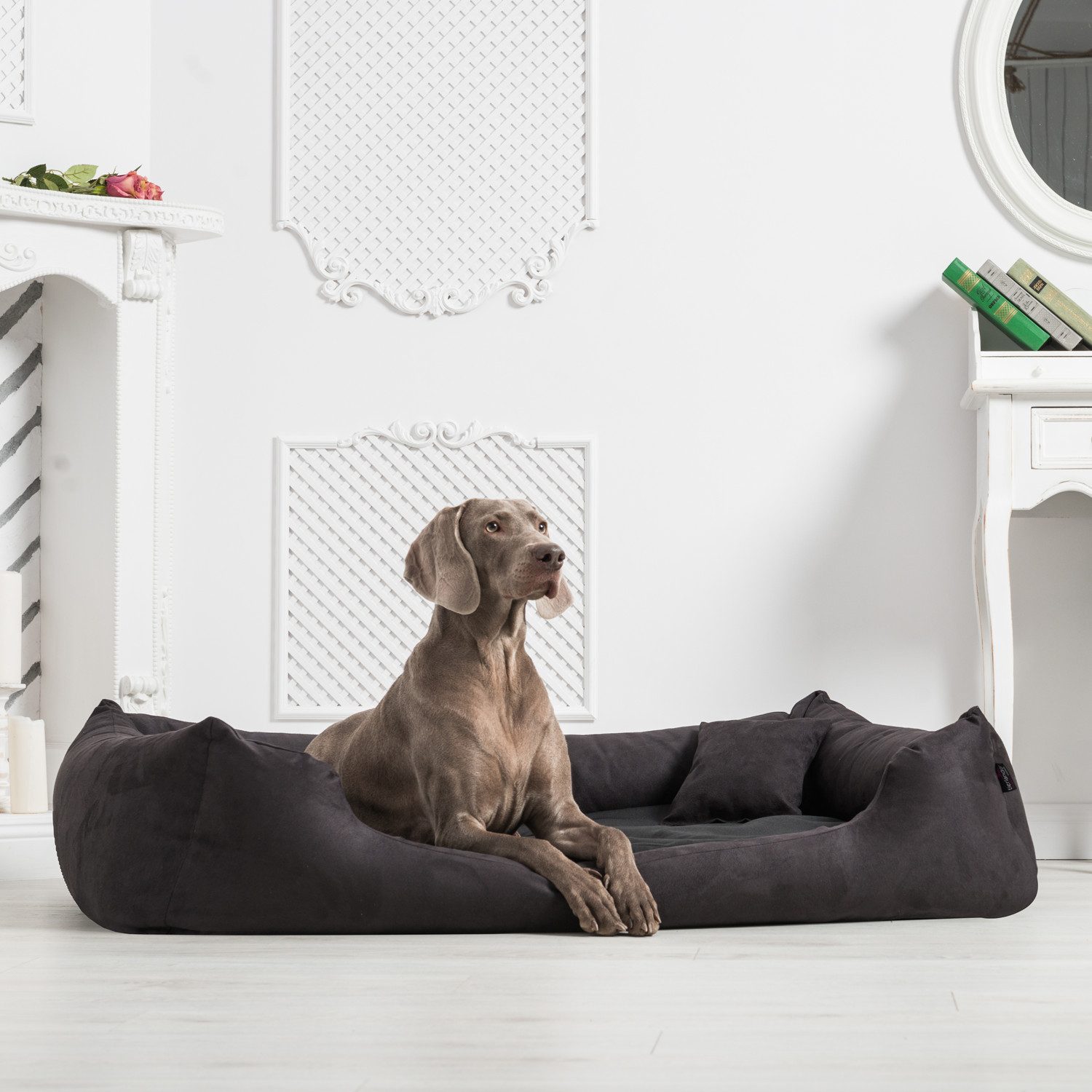 tierlando® Tierbett Hundebett MORITZ SOFT Velours