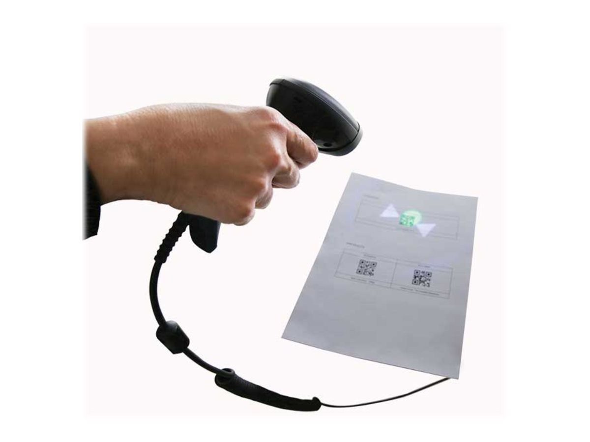 Datalogic DATALOGIC QUICKSCAN D2590 BLK KIT A-STD Handscanner