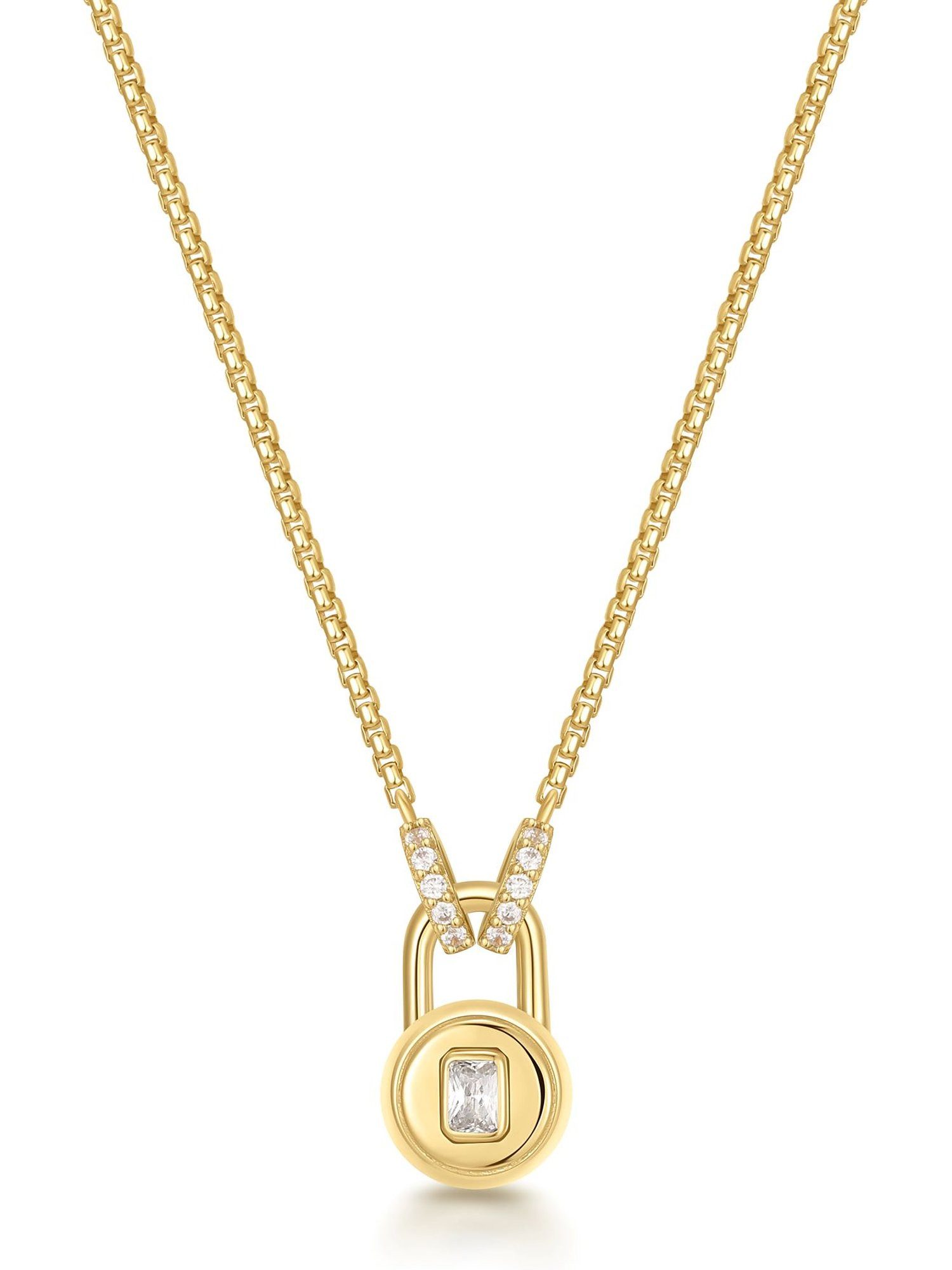 Ania Haie Collier Ania Haie Damen-Kette 925er Silber 11 Zirkonia