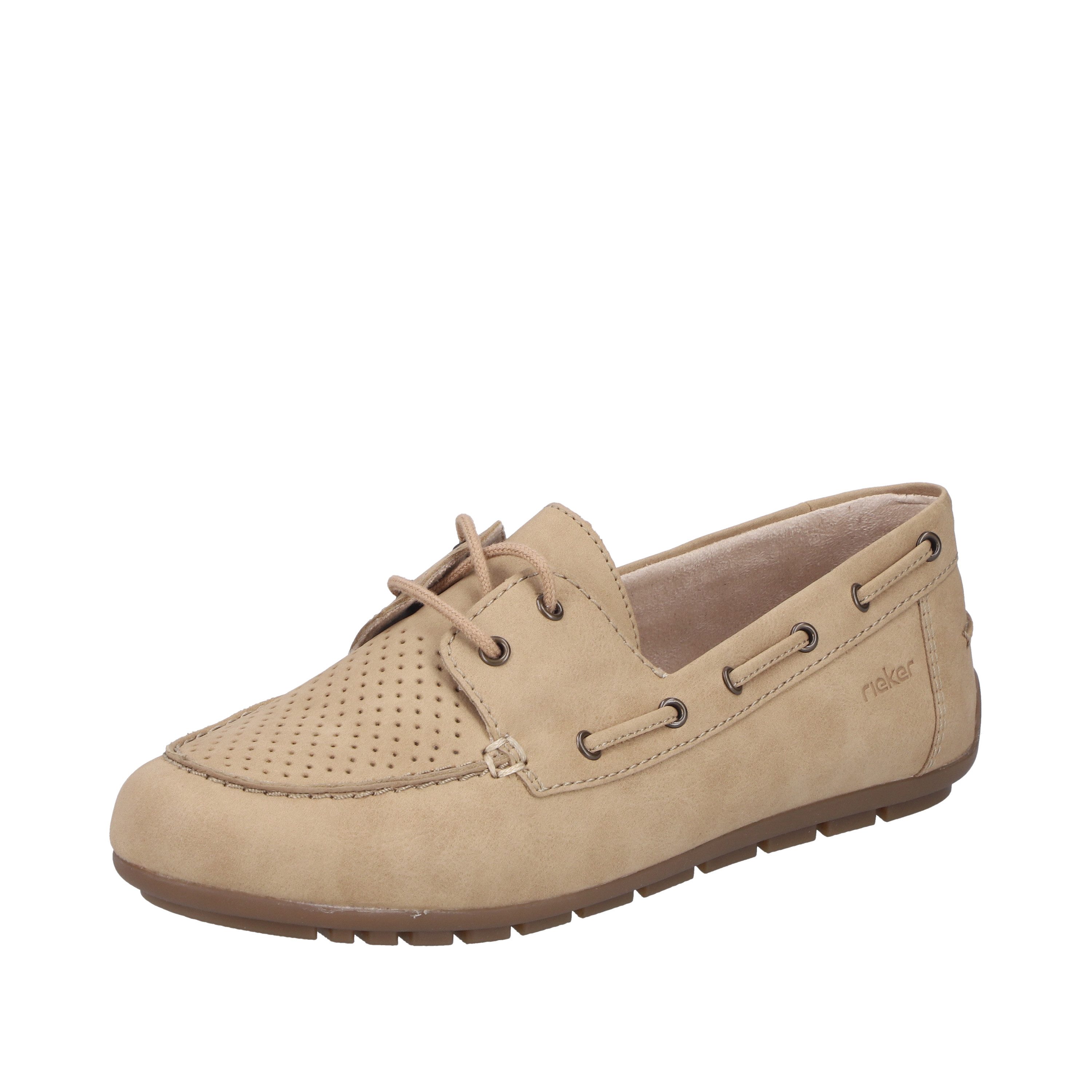 Rieker Bootsschuh Mokassin, Schnürschuh, Halbschuh mit weicher Innensohle günstig online kaufen
