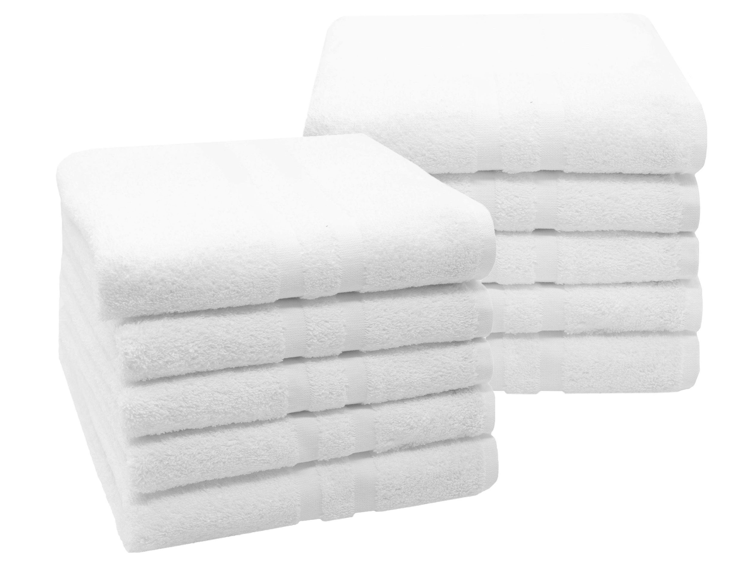 ZOLLNER Handtücher, Walkfrottier (10-St), 50 x günstig online kaufen