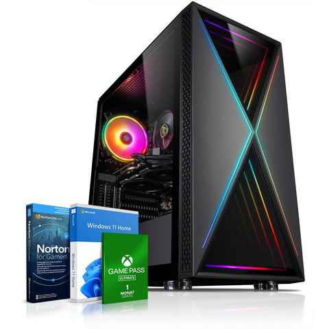 Kiebel Speed 11 Gaming-PC (Intel Core i9 Intel Core i9-11900KF, RTX 4070, 32 GB RAM, 2000 GB HDD, 1000 GB SSD, Luftkühlung, ARGB-Beleuchtung)