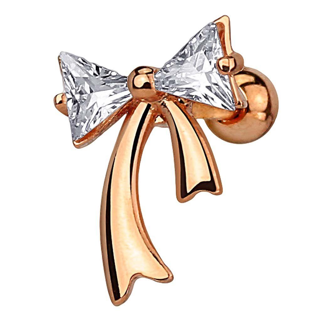 Taffstyle Piercing-Set Piercing Stecker Schleife funkelnden günstig online kaufen