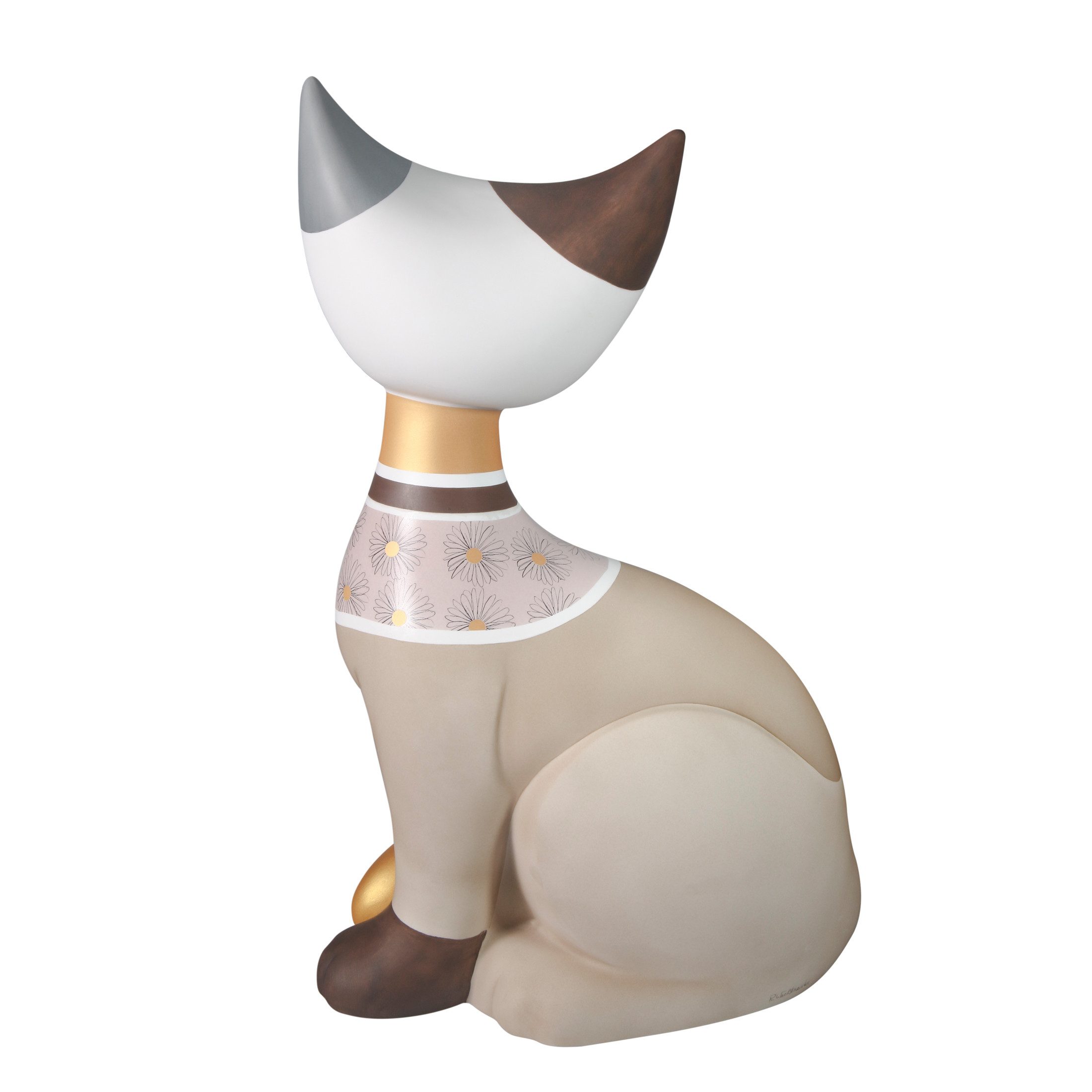 Goebel Dekofigur Katzenfigur Stella 50 cm - Rosina Wachtmeister Katzenwelt - Farbe bunt