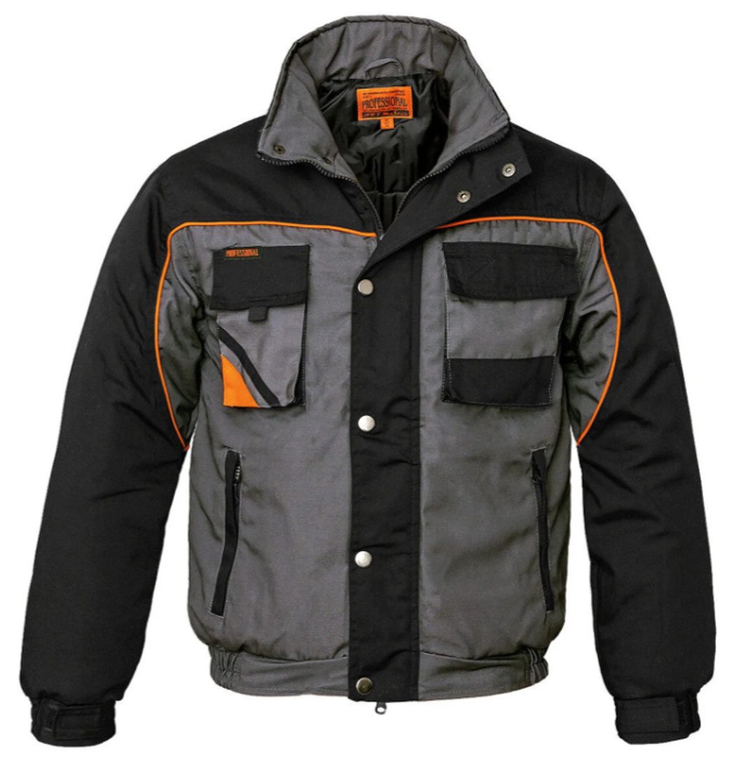 Artmas Arbeitsjacke Arbeitsjacke Winterjacke Jacke Herren gefüttert Schneejacke Short