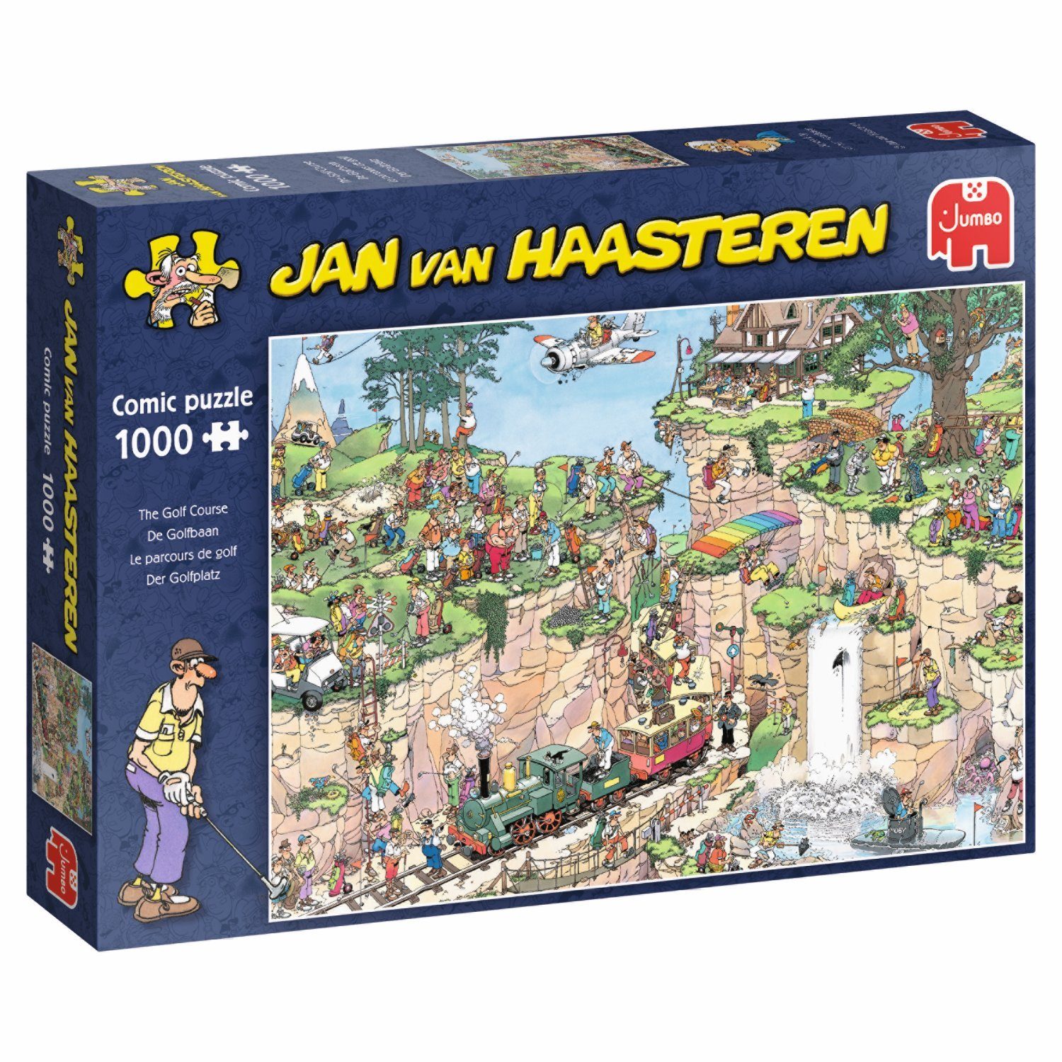 Jan van Haasteren Puzzle Jan van Haasteren Der Golfplatz 1000 Teile Puzzle, 1000 Puzzleteile