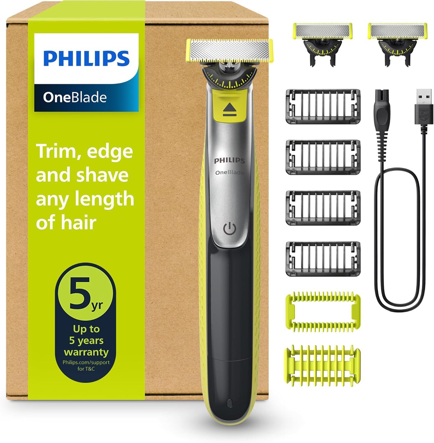 Philips Elektrorasierer PHILIPS OneBlade 360 Face & Body QP2834/31 günstig online kaufen