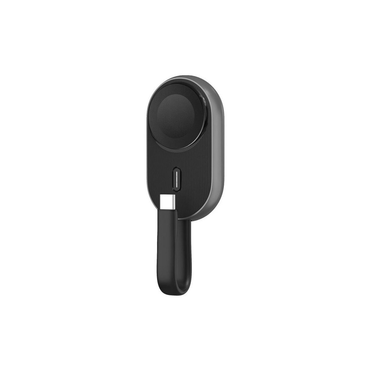 Forcell FORCELL Mini Powerbank Watch 1200mAh 2.5W 1A Schwarz Smartphone-Ladegerät