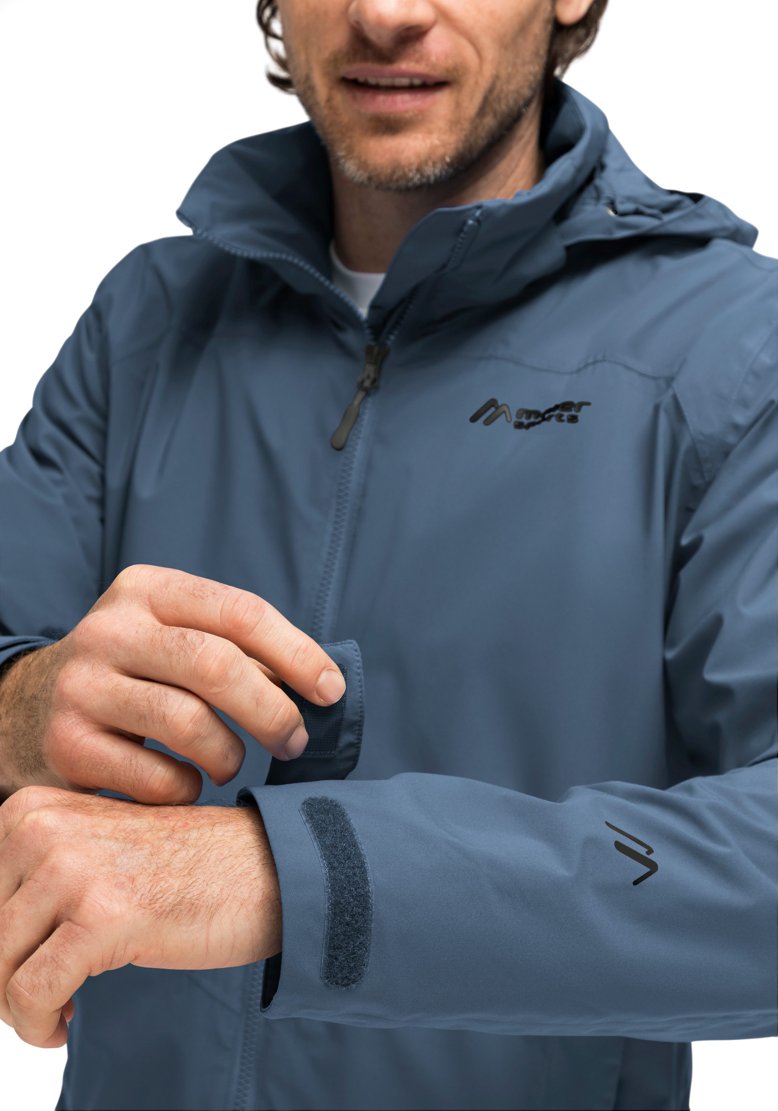 Maier Sports Outdoorjacke "Metor rec M", Herren Regenjacke wasserdicht mit günstig online kaufen